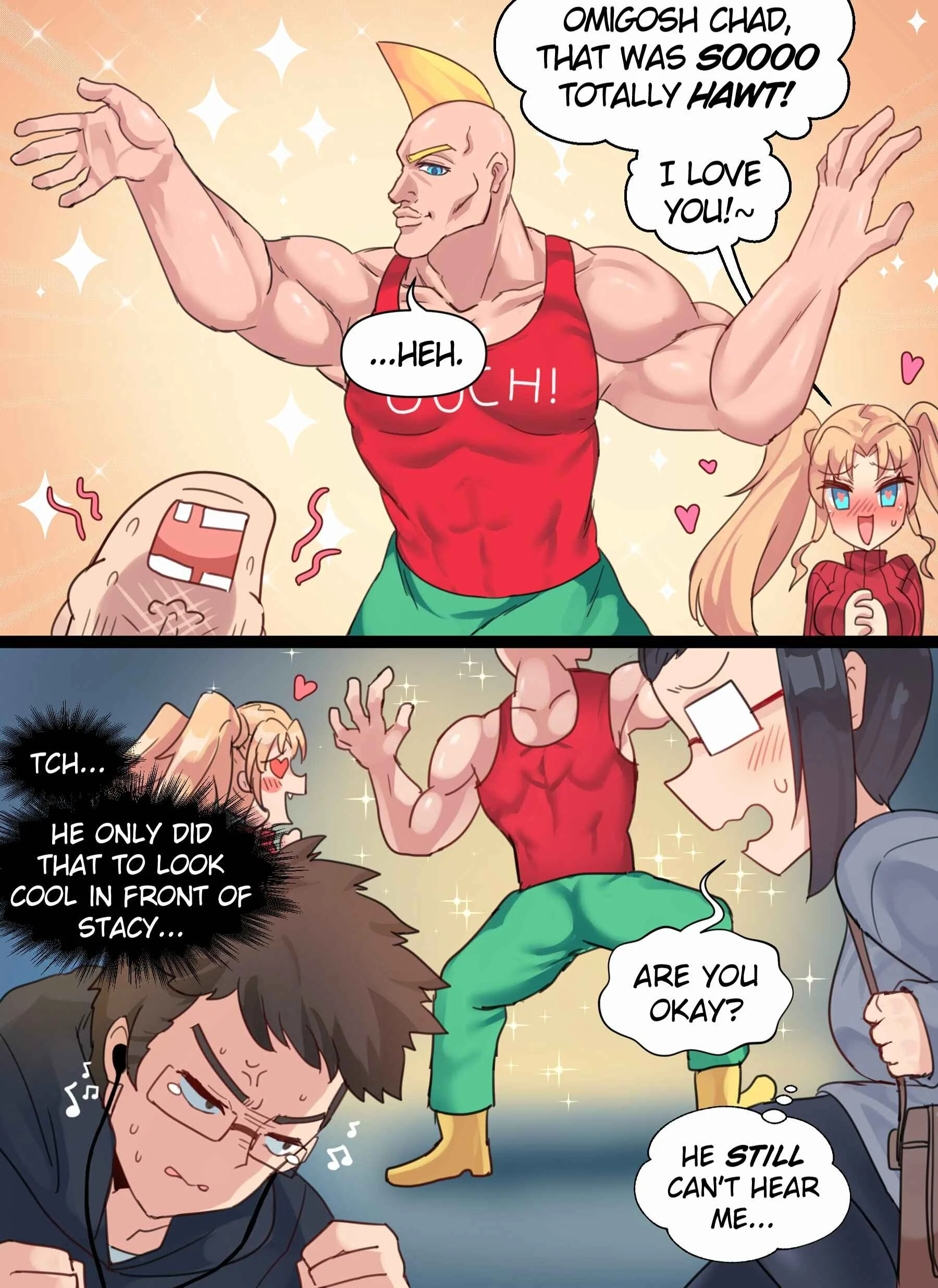 Virgin vs. Chad Chapter 3: Virgin vs. Brad! - Page 4