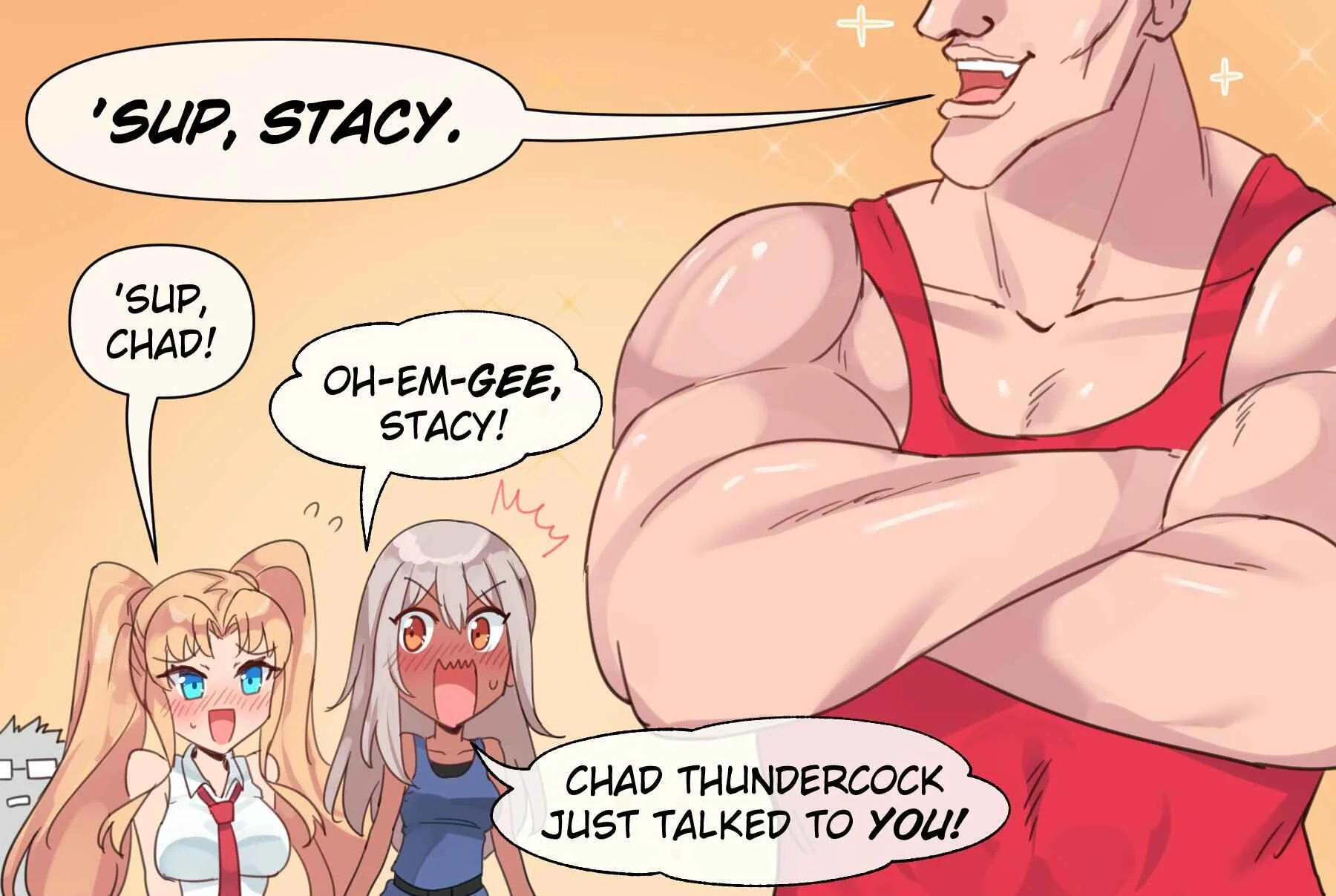 Virgin vs. Chad Chapter 5: Virgin vs. Stacy! - Page 2