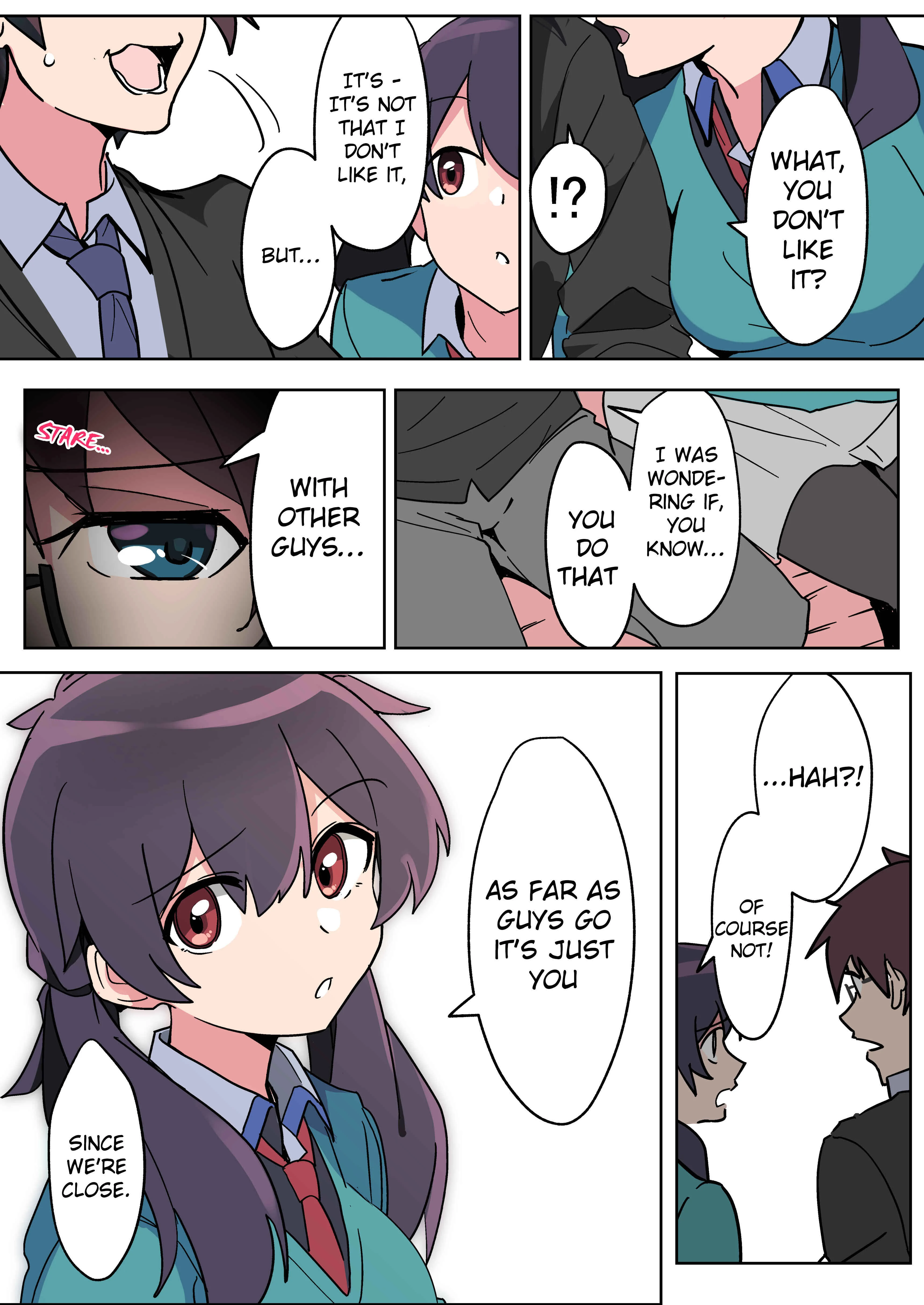 Vivid Line Chapter 2: About the Case When the Female Friend Brings Her Face Too Close - Page 3