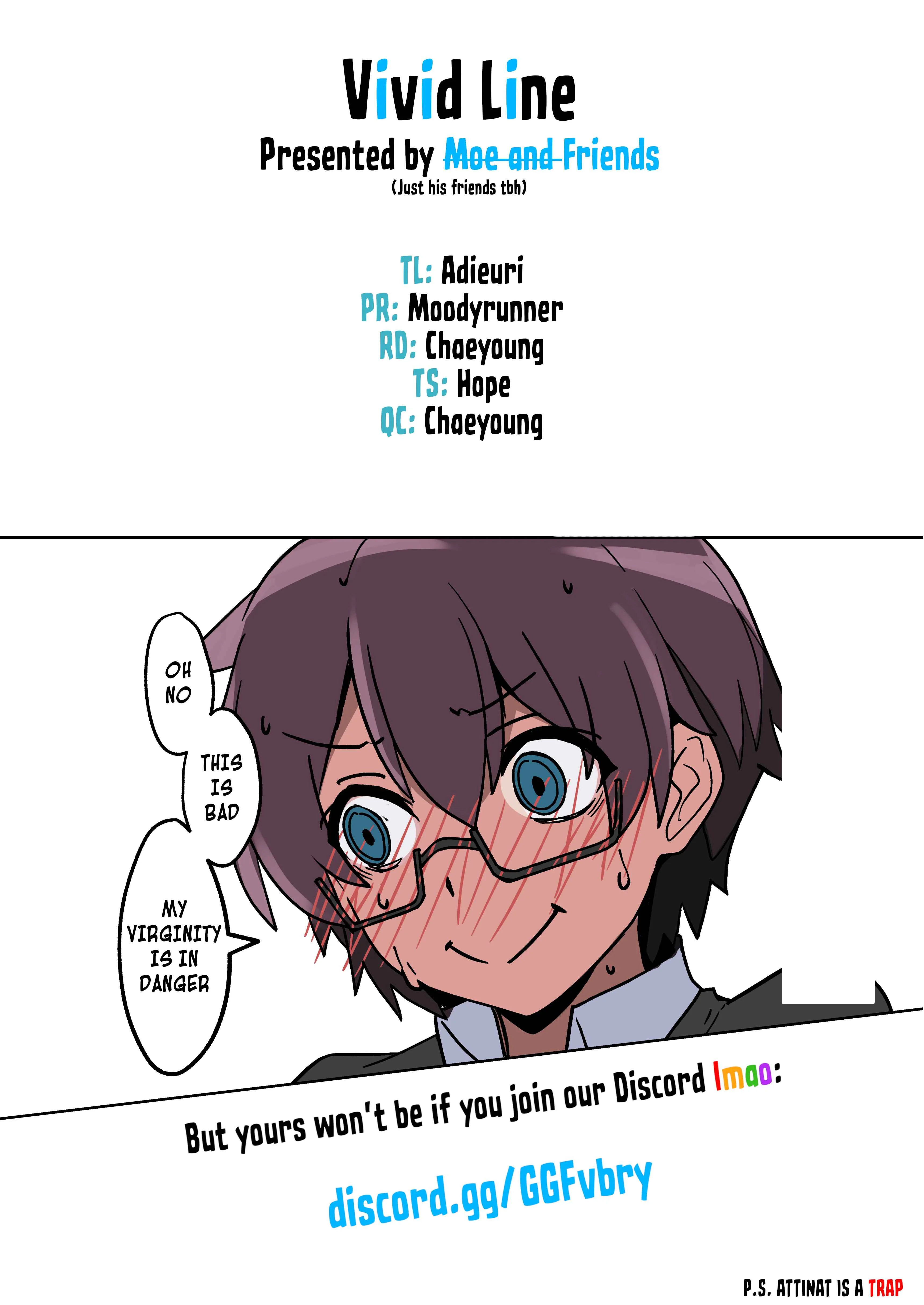 Vivid Line Chapter 2: About the Case When the Female Friend Brings Her Face Too Close - Page 5