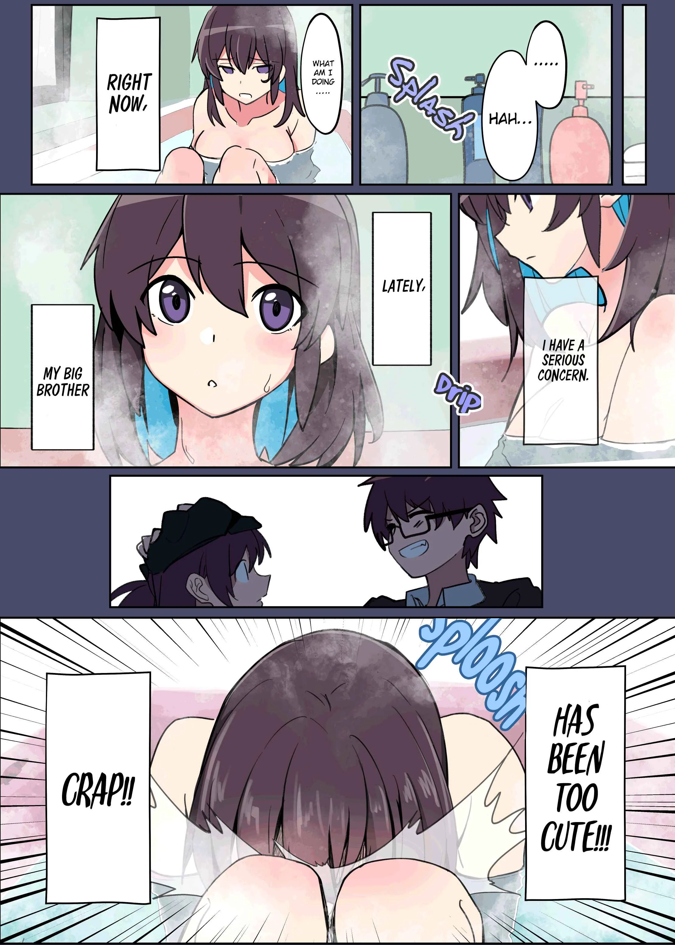 Vivid Line Chapter 4: The Little Sister Who Is Becoming Agonizingly Conscious About Her Brother - Page 3