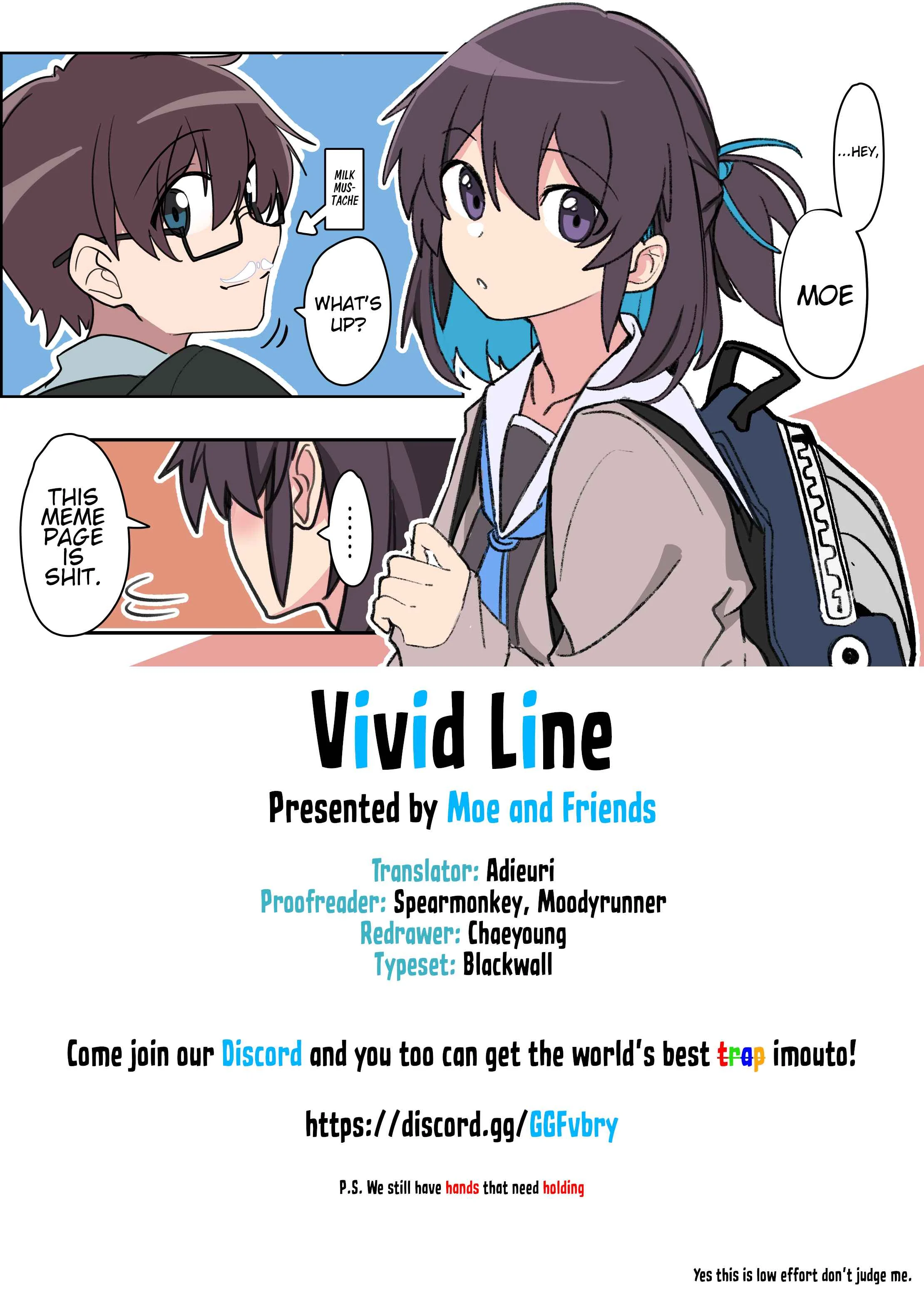 Vivid Line Chapter 4: The Little Sister Who Is Becoming Agonizingly Conscious About Her Brother - Page 5
