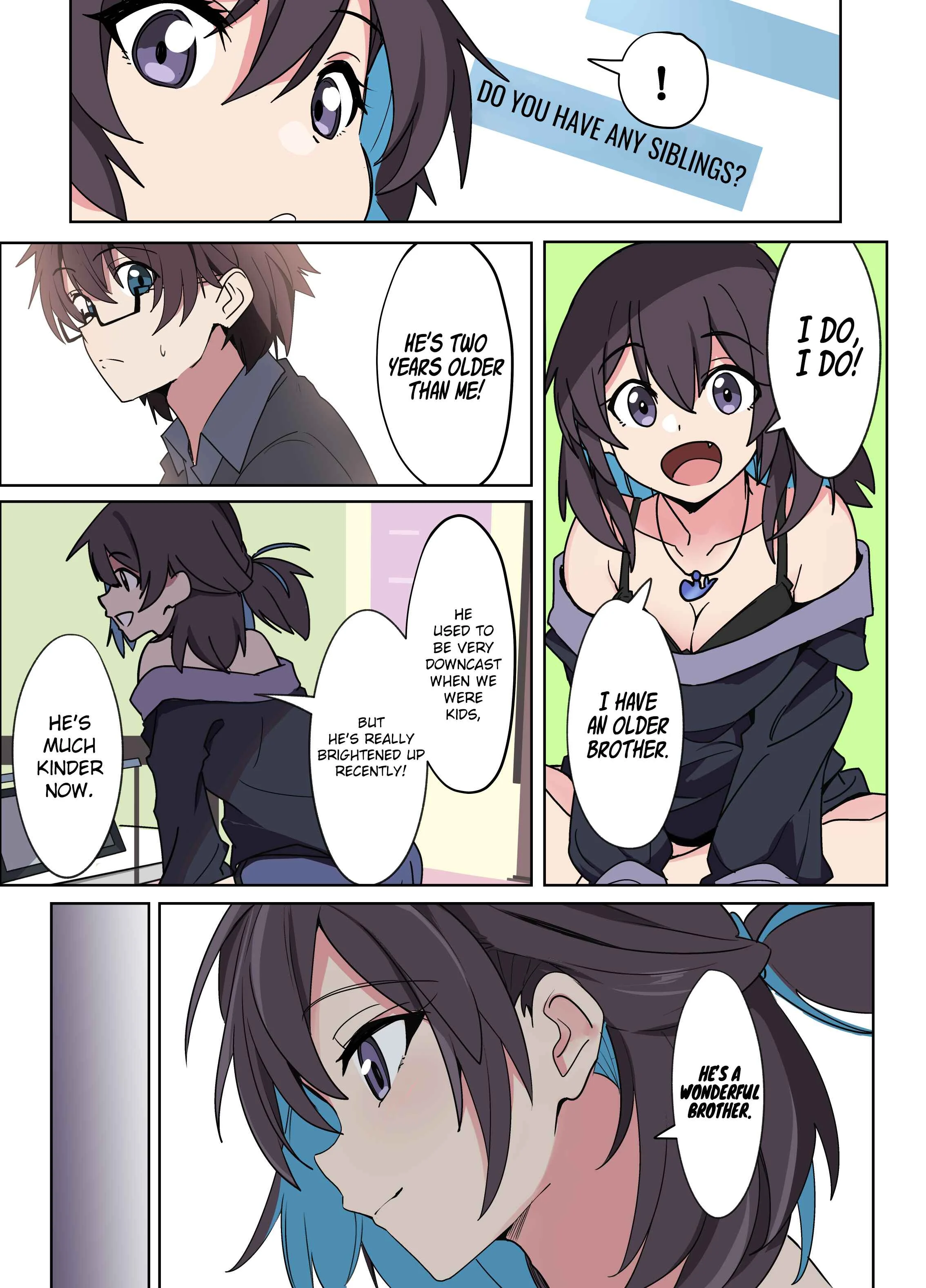 Vivid Line Chapter 5: The Live Streaming Little Sister Wants to Call Her Brother “Onii-Chan” - Page 2