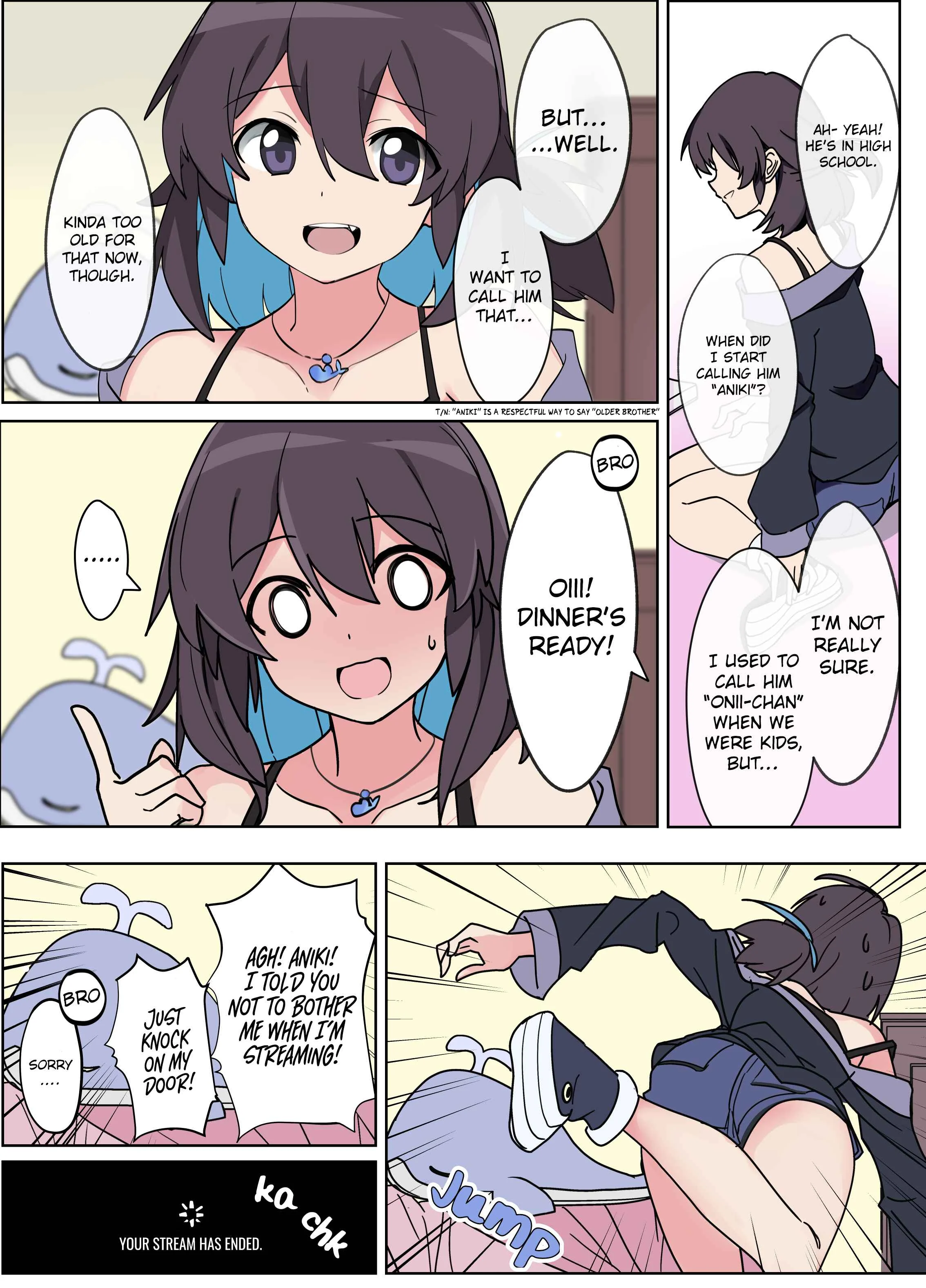 Vivid Line Chapter 5: The Live Streaming Little Sister Wants to Call Her Brother “Onii-Chan” - Page 3