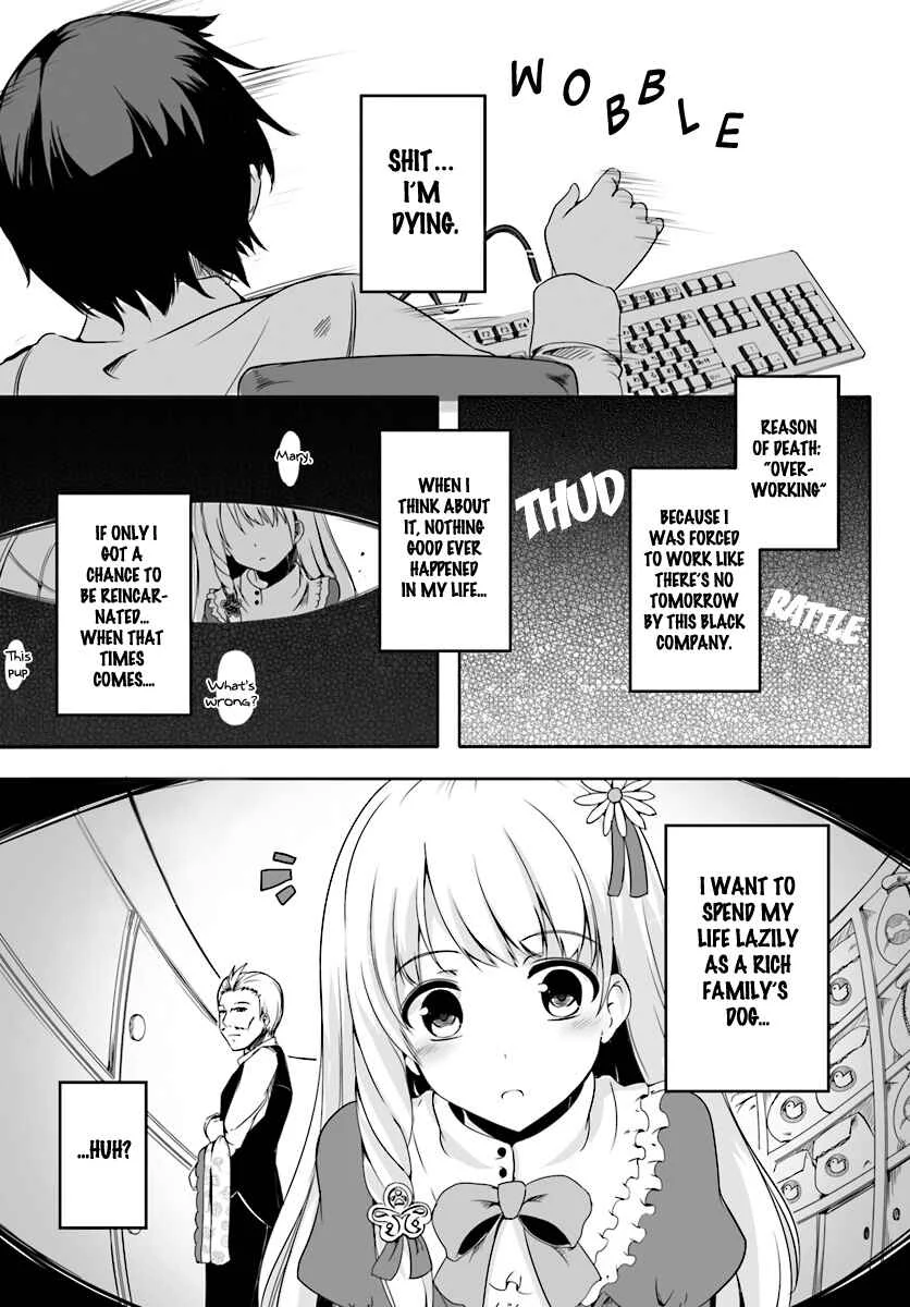 Wanwan Monogatari ~Kanemochi no Inu ni shite to wa Itta ga, Fenrir ni shiro to wa Itte nee!~ Chapter 0 - Page 1