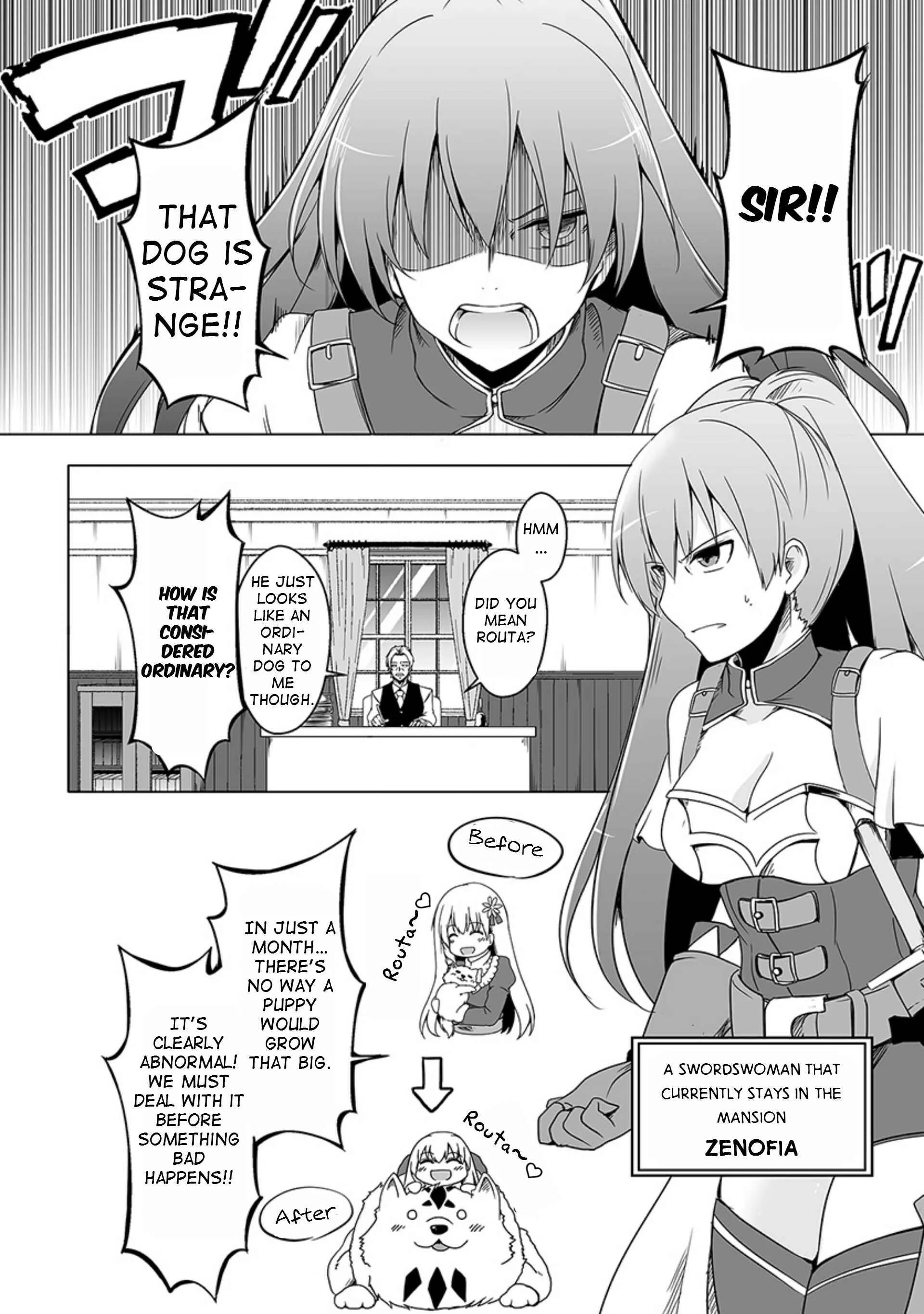 Wanwan Monogatari ~Kanemochi no Inu ni shite to wa Itta ga, Fenrir ni shiro to wa Itte nee!~ Chapter 1 - Page 13