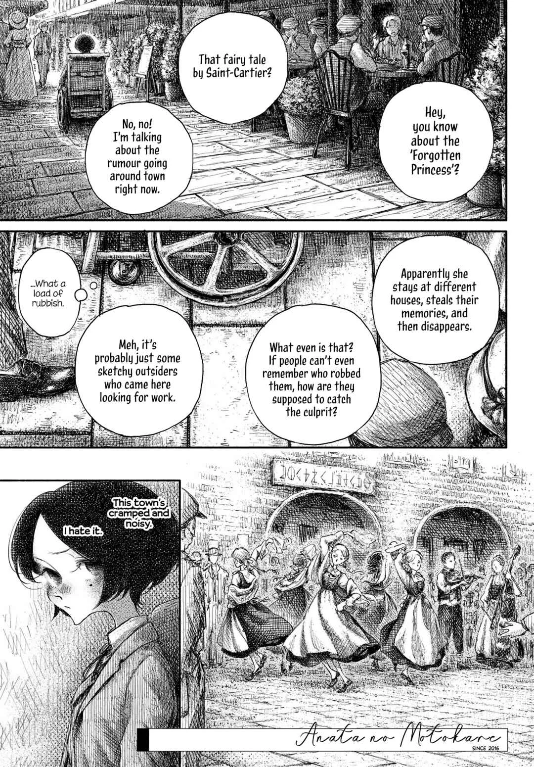 Wasurerare Hime Chapter 4: The Unfinished Canvas (Part One) - Page 3