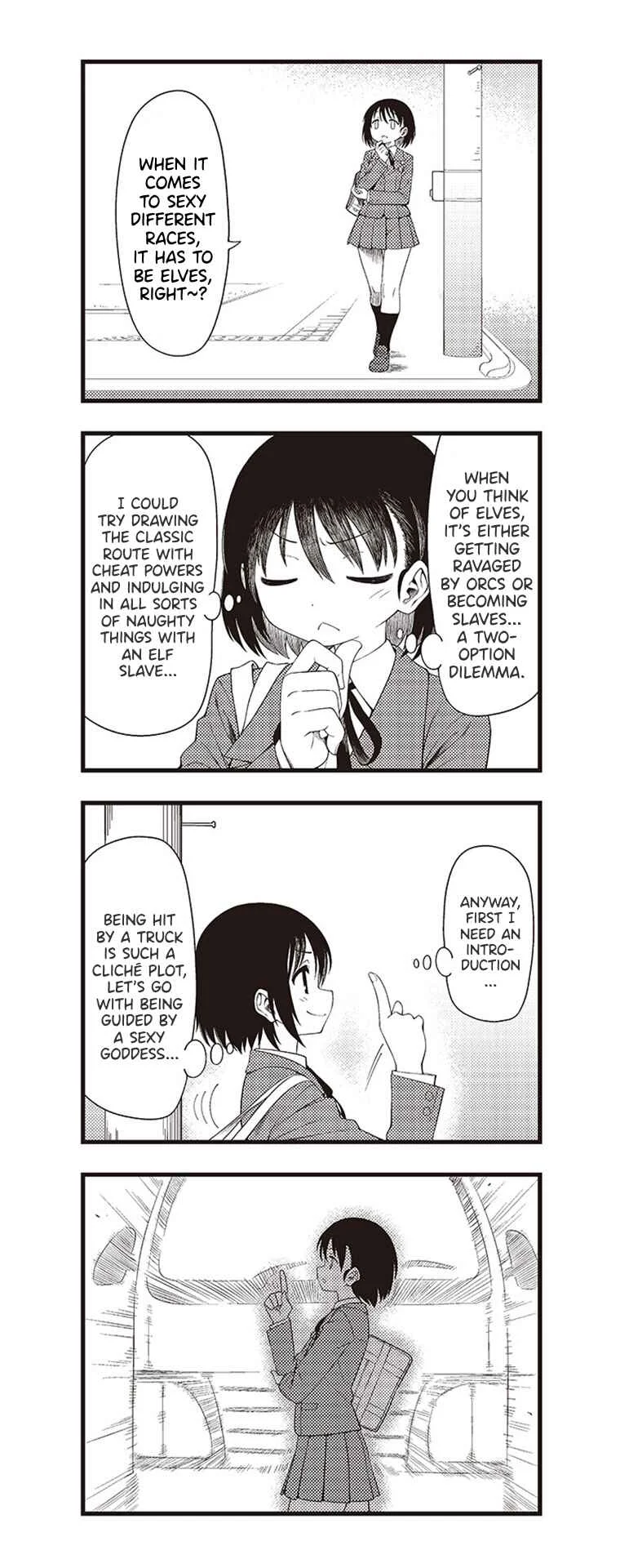 Watashi, Isekai de Dorei ni Sarechaimashita (Naki) Shikamo Goshujin-sama wa Seikaku no Warui Elf no Joou-sama! (demo Chou Bijin ← Koko Daiji) Munou Sugite Nonoshiraremakuru kedo Douryou no Orc ga Iyashi-kei dashi Sato no Elf wa Kawaiishi Kekkou Tanoshinderu Watashi desu. Chapter 1 - Page 5