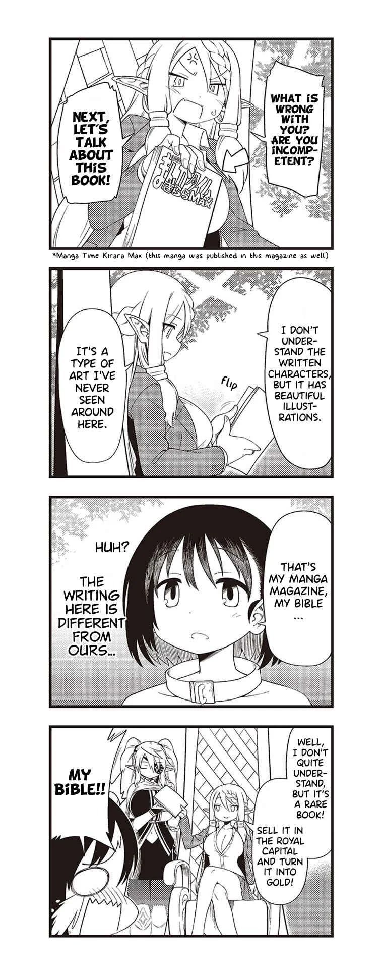 Watashi, Isekai de Dorei ni Sarechaimashita (Naki) Shikamo Goshujin-sama wa Seikaku no Warui Elf no Joou-sama! (demo Chou Bijin ← Koko Daiji) Munou Sugite Nonoshiraremakuru kedo Douryou no Orc ga Iyashi-kei dashi Sato no Elf wa Kawaiishi Kekkou Tanoshinderu Watashi desu. Chapter 2 - Page 6
