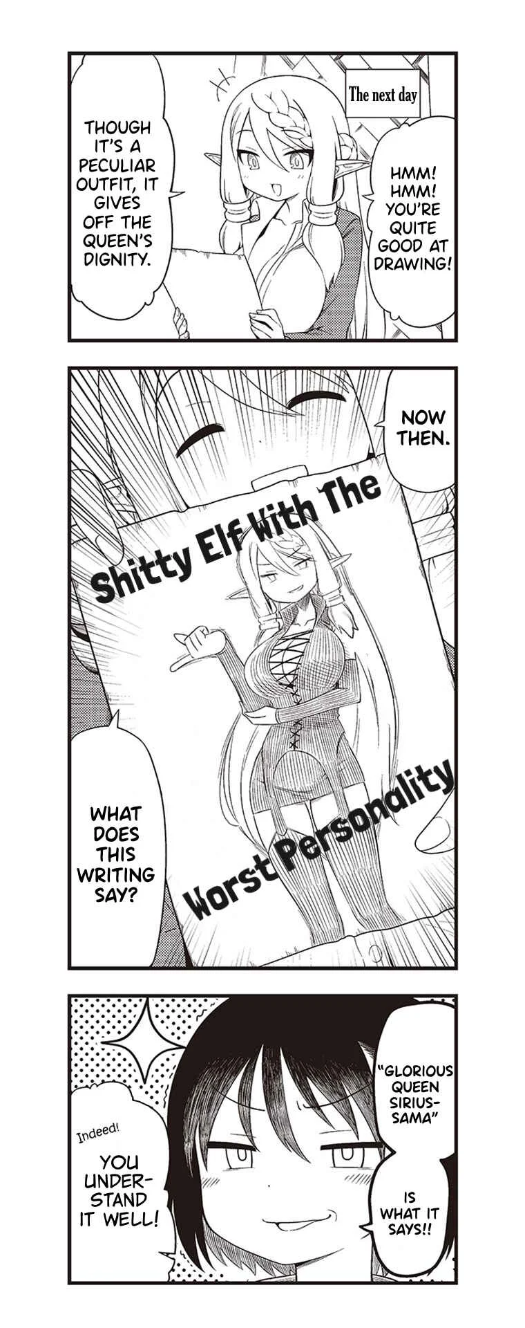 Watashi, Isekai de Dorei ni Sarechaimashita (Naki) Shikamo Goshujin-sama wa Seikaku no Warui Elf no Joou-sama! (demo Chou Bijin ← Koko Daiji) Munou Sugite Nonoshiraremakuru kedo Douryou no Orc ga Iyashi-kei dashi Sato no Elf wa Kawaiishi Kekkou Tanoshinderu Watashi desu. Chapter 2 - Page 12