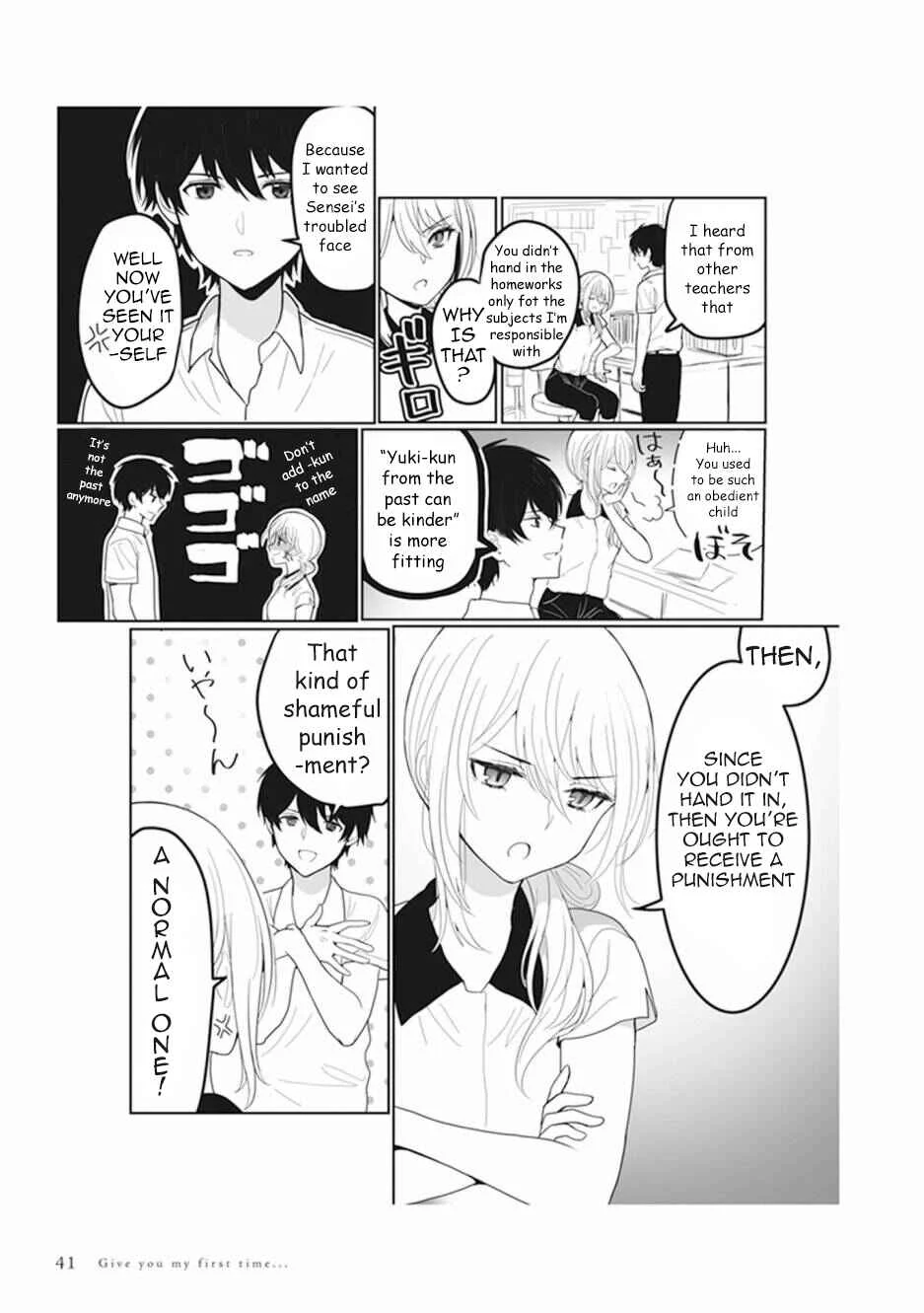 Watashi no Hajimete, Kimi ni Agemasu Chapter 2: A Reunion with The Onee-san of my First Love - Page 3