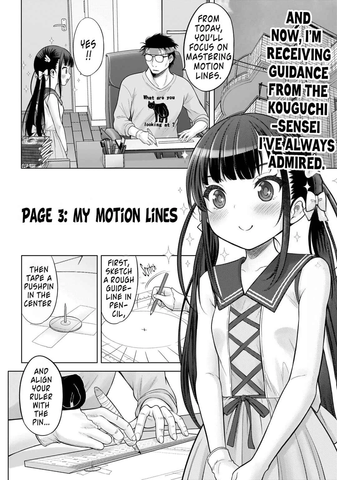 Watashi no Kouguchi-Sensei Chapter 3: My Motion Lines - Page 4
