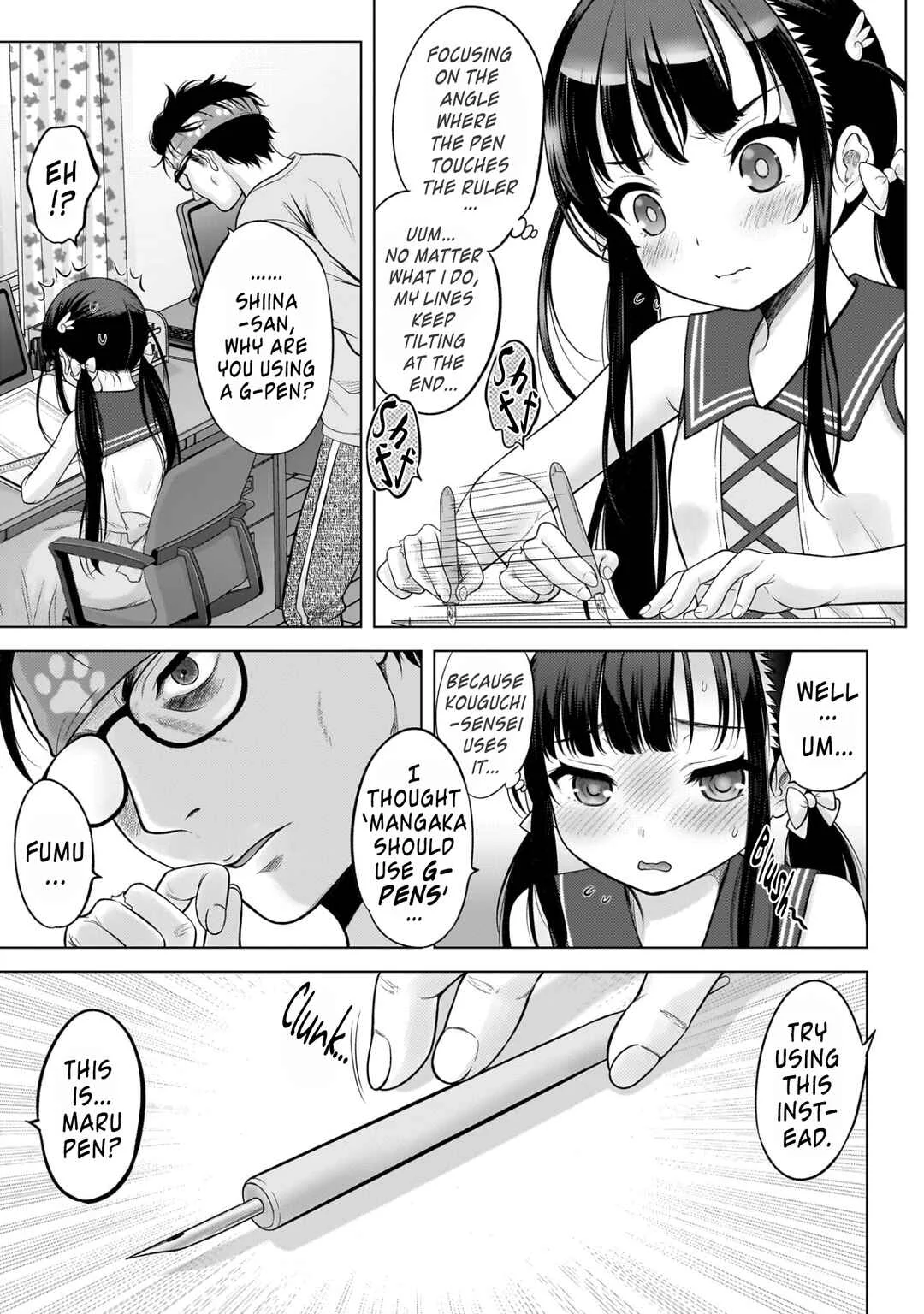 Watashi no Kouguchi-Sensei Chapter 3: My Motion Lines - Page 9