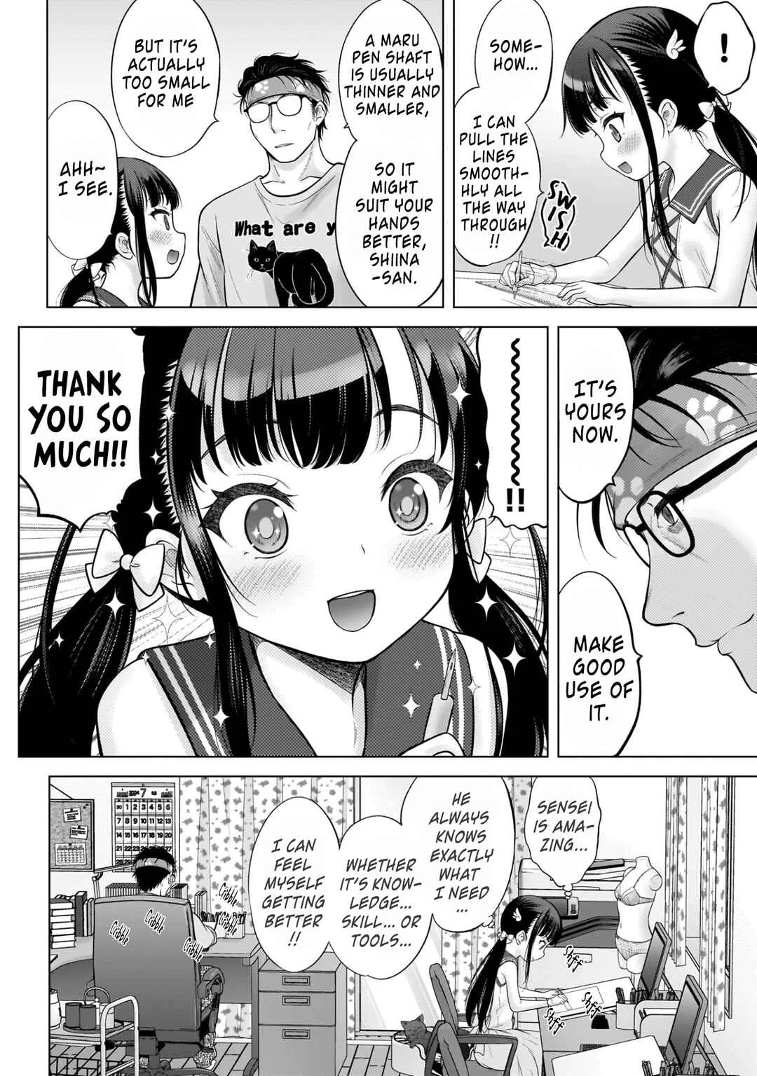 Watashi no Kouguchi-Sensei Chapter 3: My Motion Lines - Page 10