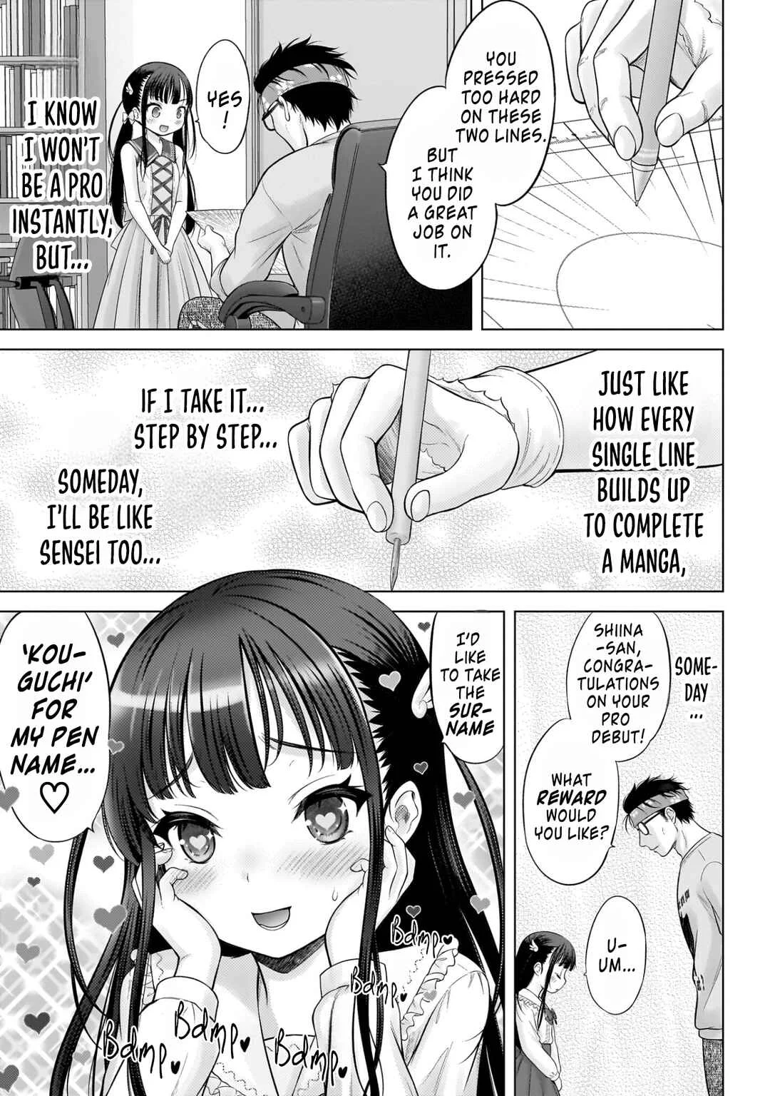 Watashi no Kouguchi-Sensei Chapter 3: My Motion Lines - Page 11