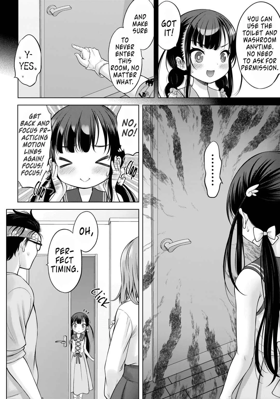 Watashi no Kouguchi-Sensei Chapter 3: My Motion Lines - Page 14