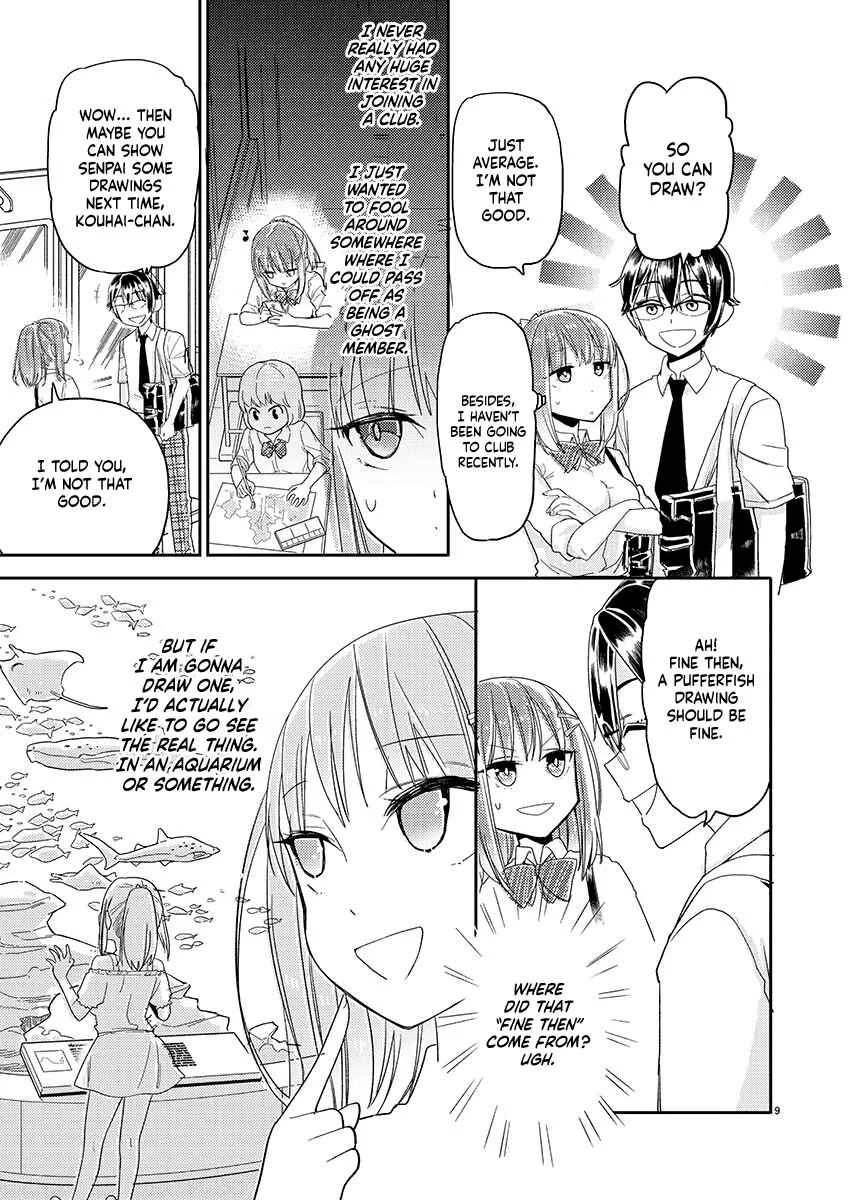Watashi no Shiranai, Senpai no 100 Ko no Koto Chapter 2: Do you have an after school activity, senpai? - Page 9
