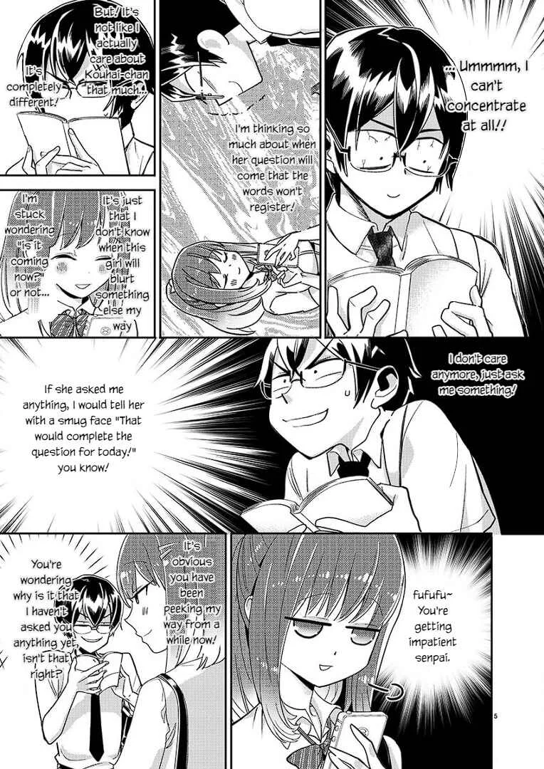 Watashi no Shiranai, Senpai no 100 Ko no Koto Chapter 3: What are your hobbies Senpai? - Page 5