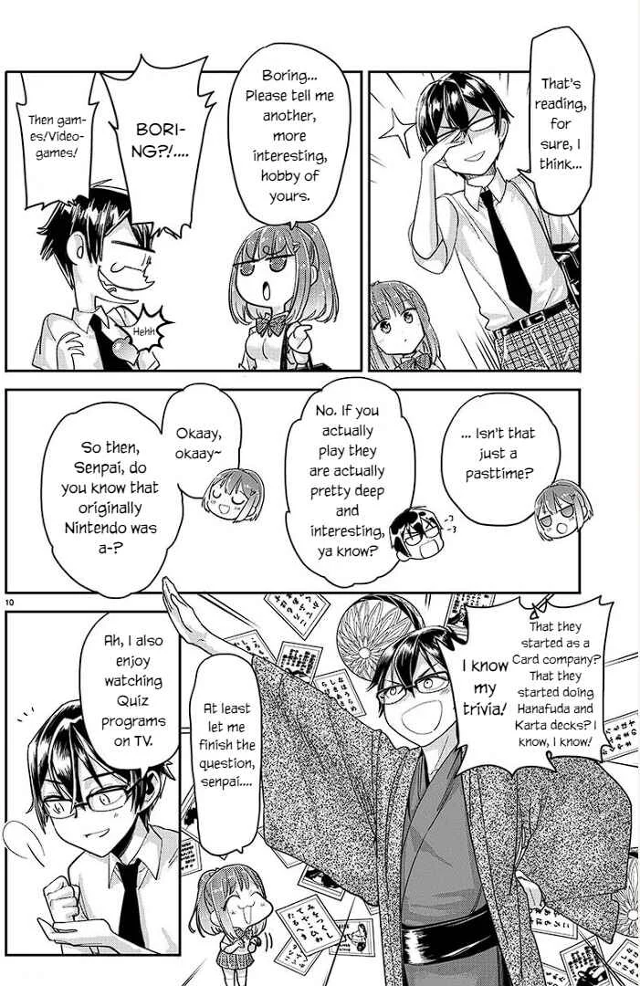 Watashi no Shiranai, Senpai no 100 Ko no Koto Chapter 3: What are your hobbies Senpai? - Page 10