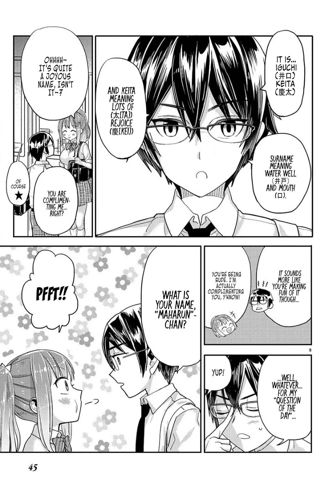 Watashi no Shiranai, Senpai no 100 Ko no Koto Chapter 4: What's Your Name Senpai? - Page 9