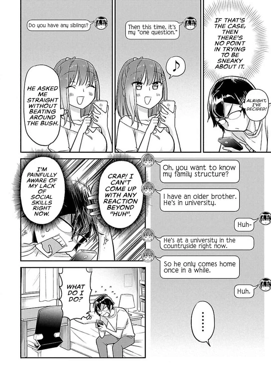 Watashi no Shiranai, Senpai no 100 Ko no Koto Chapter 5: Have you ever had a 1-on-1 LINE conversation with another female? - Page 9