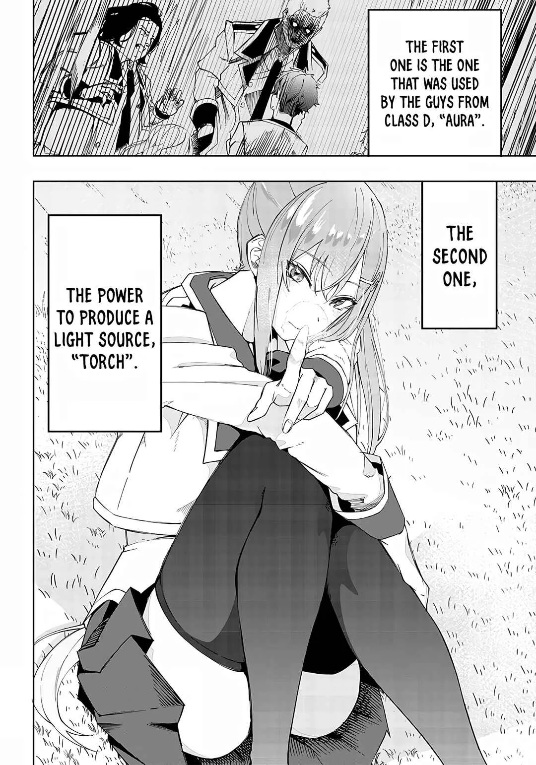 Wazawai no Avalon: Game Saijaku no Akuyaku Debu ni Ten'i Shita kedo, Ore dake "Yasereba Tsuyokute New Game" na Sekai datta no de, Saisoku Level Up & Hametsu Flag Kaihi de Kage no Eiyuu o Mezashimasu Chapter 4: Irregular - Page 28
