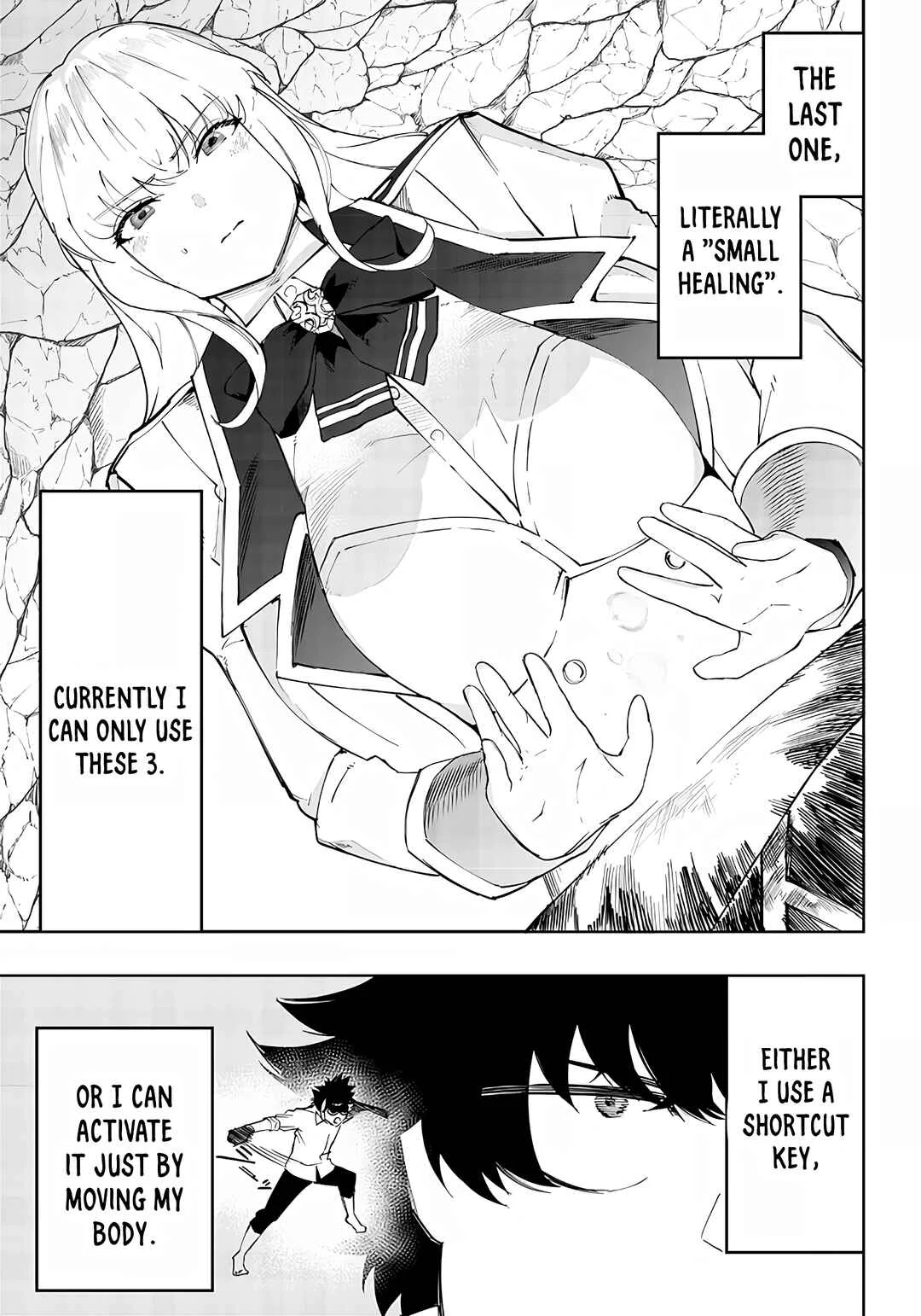 Wazawai no Avalon: Game Saijaku no Akuyaku Debu ni Ten'i Shita kedo, Ore dake "Yasereba Tsuyokute New Game" na Sekai datta no de, Saisoku Level Up & Hametsu Flag Kaihi de Kage no Eiyuu o Mezashimasu Chapter 4: Irregular - Page 29