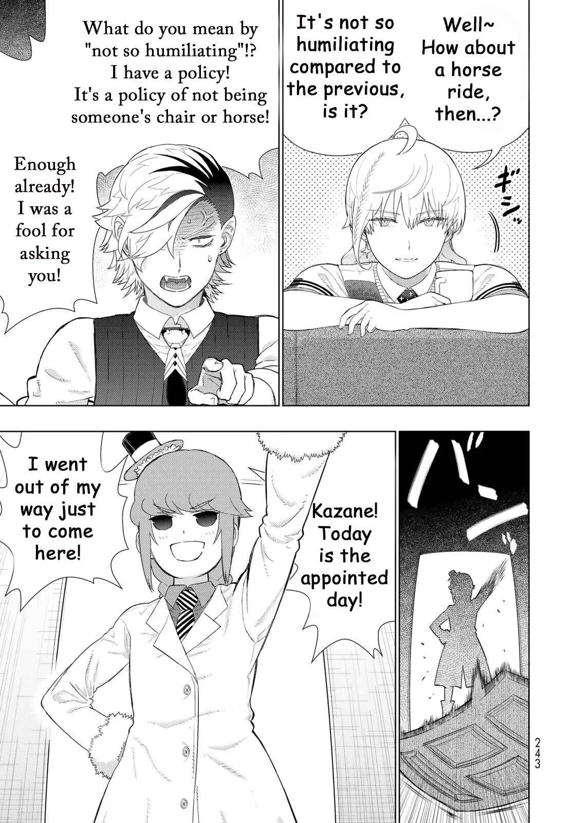 Witch Craft Works Extra Chapter 1: Extra Part 1: Mr. Takkamiya And The Witches In The Chairwomen's Office - Page 4