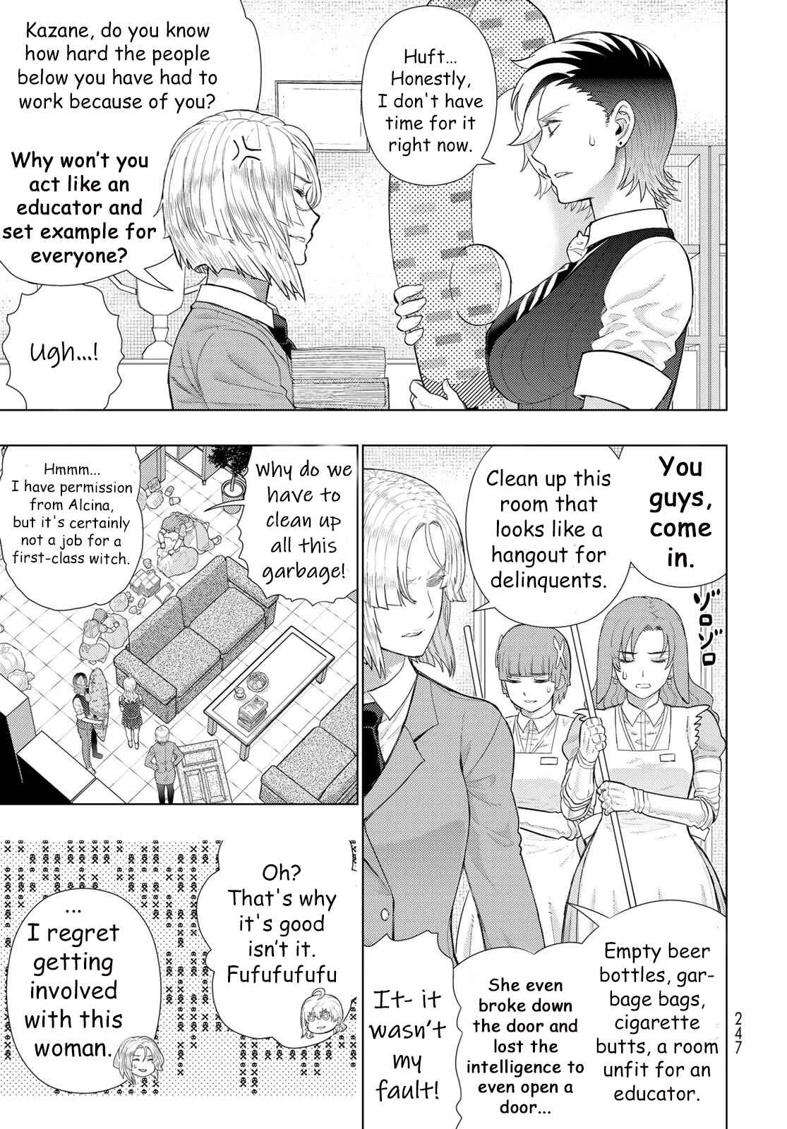 Witch Craft Works Extra Chapter 1: Extra Part 1: Mr. Takkamiya And The Witches In The Chairwomen's Office - Page 8