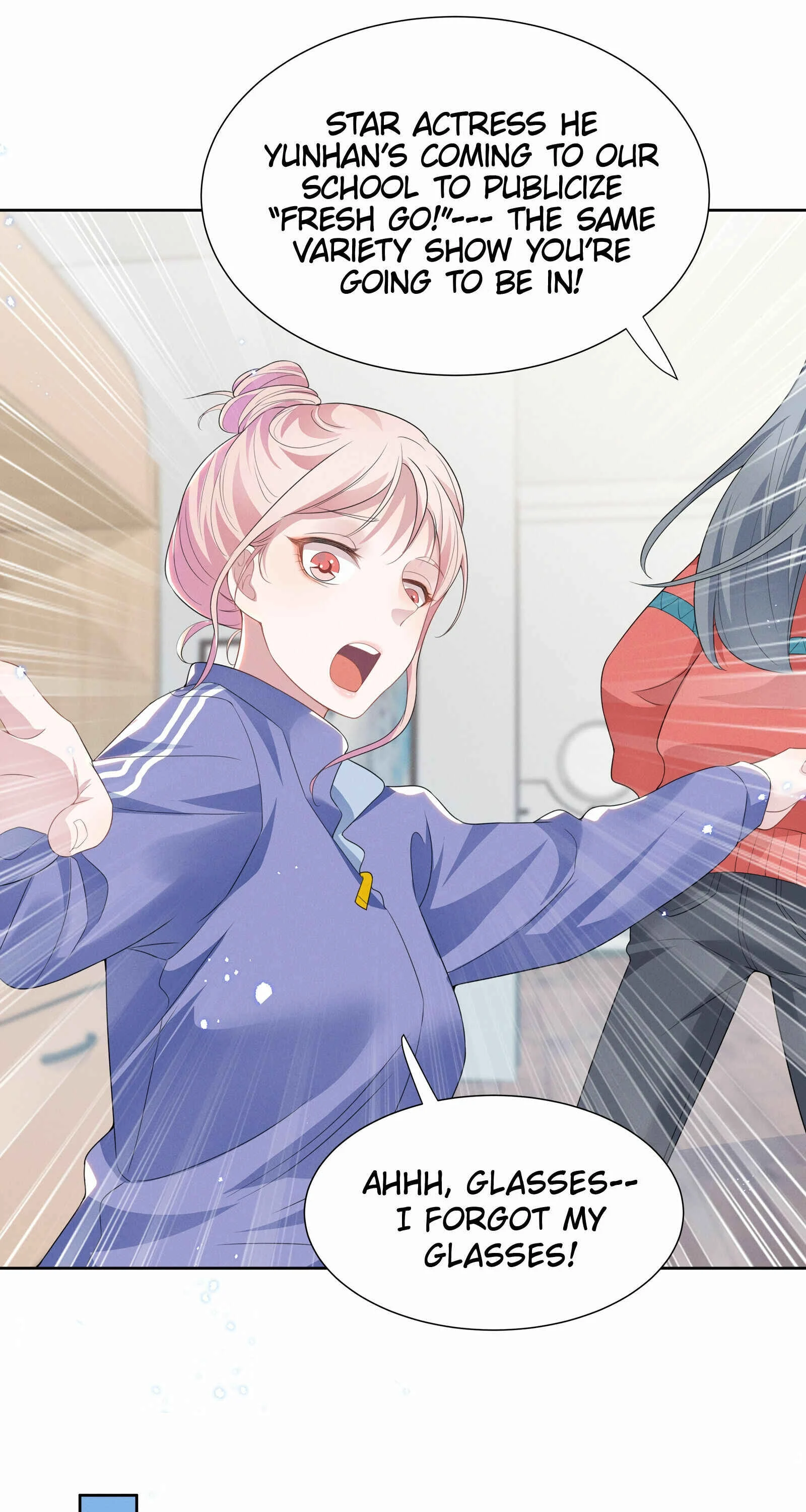 Yǔzhòu Dì-yī Cùshén Chapter 4: Star actress He arrives at the school!! - Page 12