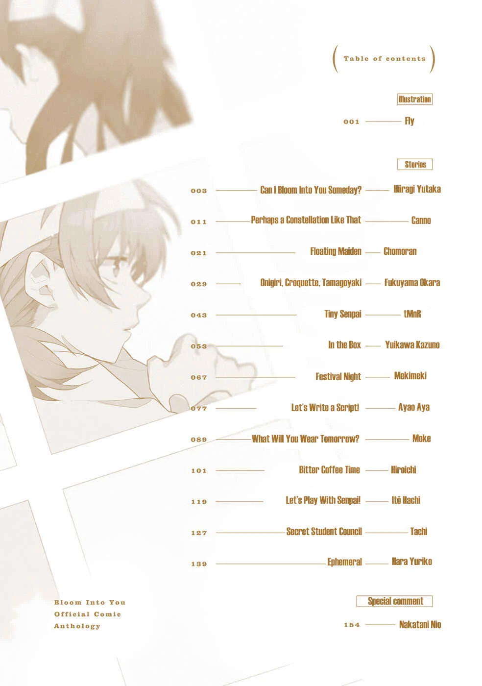 Yagate Kimi ni Naru Koushiki Comic AnthologyBloom Into You Anthology Chapter 1: Can I Bloom Into You Someday? - Page 3