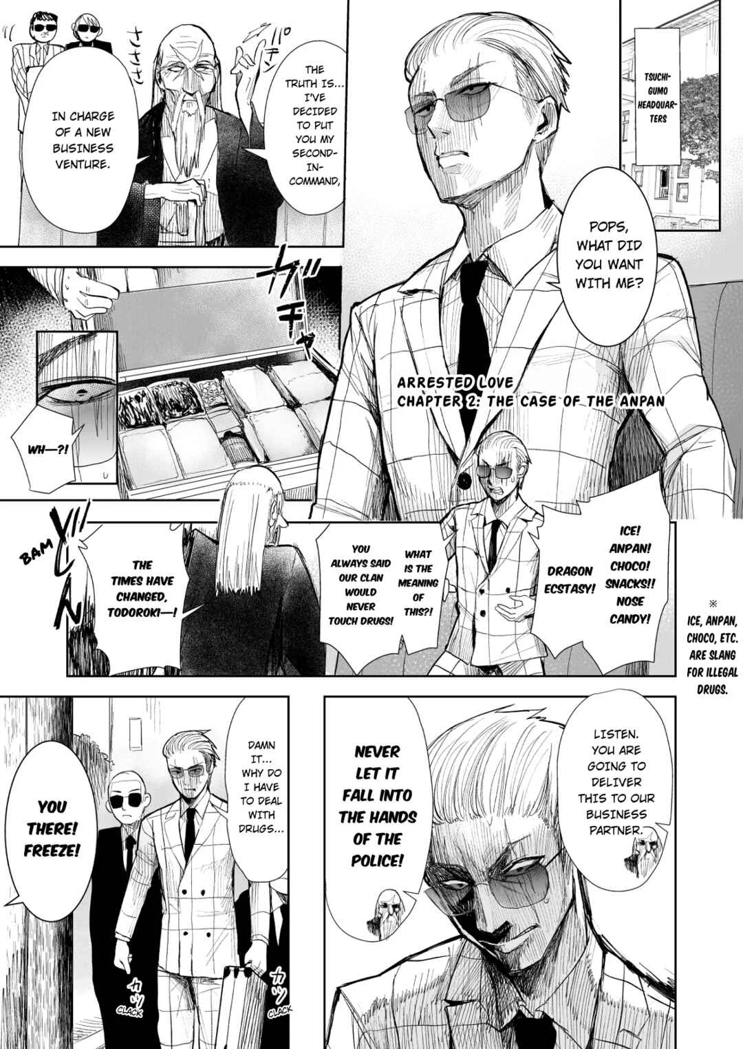 Yakuza to Metsuki no Warui Onna Keiji no Hanashi Chapter 2 - Page 2