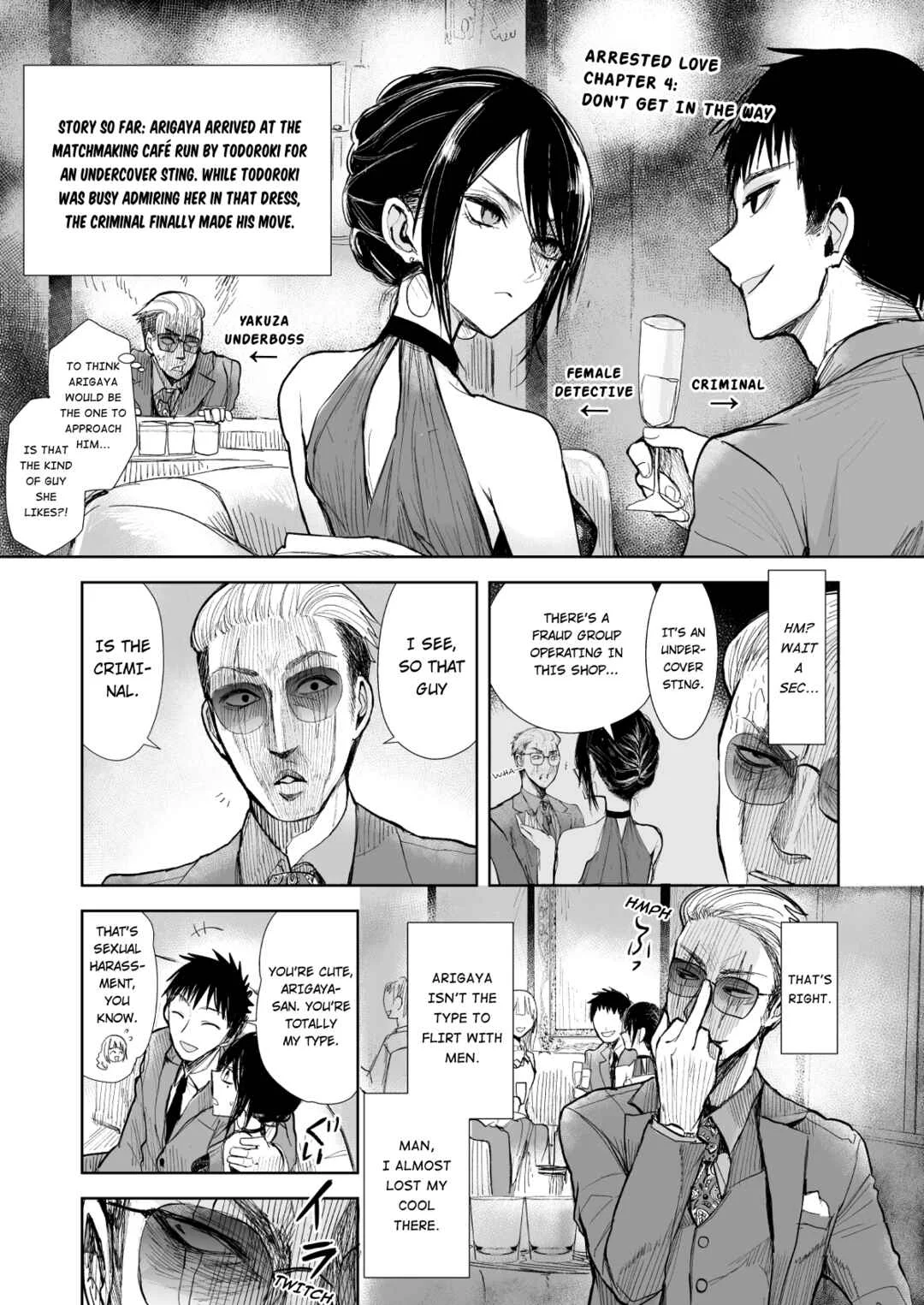 Yakuza to Metsuki no Warui Onna Keiji no Hanashi Chapter 4: Don't Get in the Way - Page 2