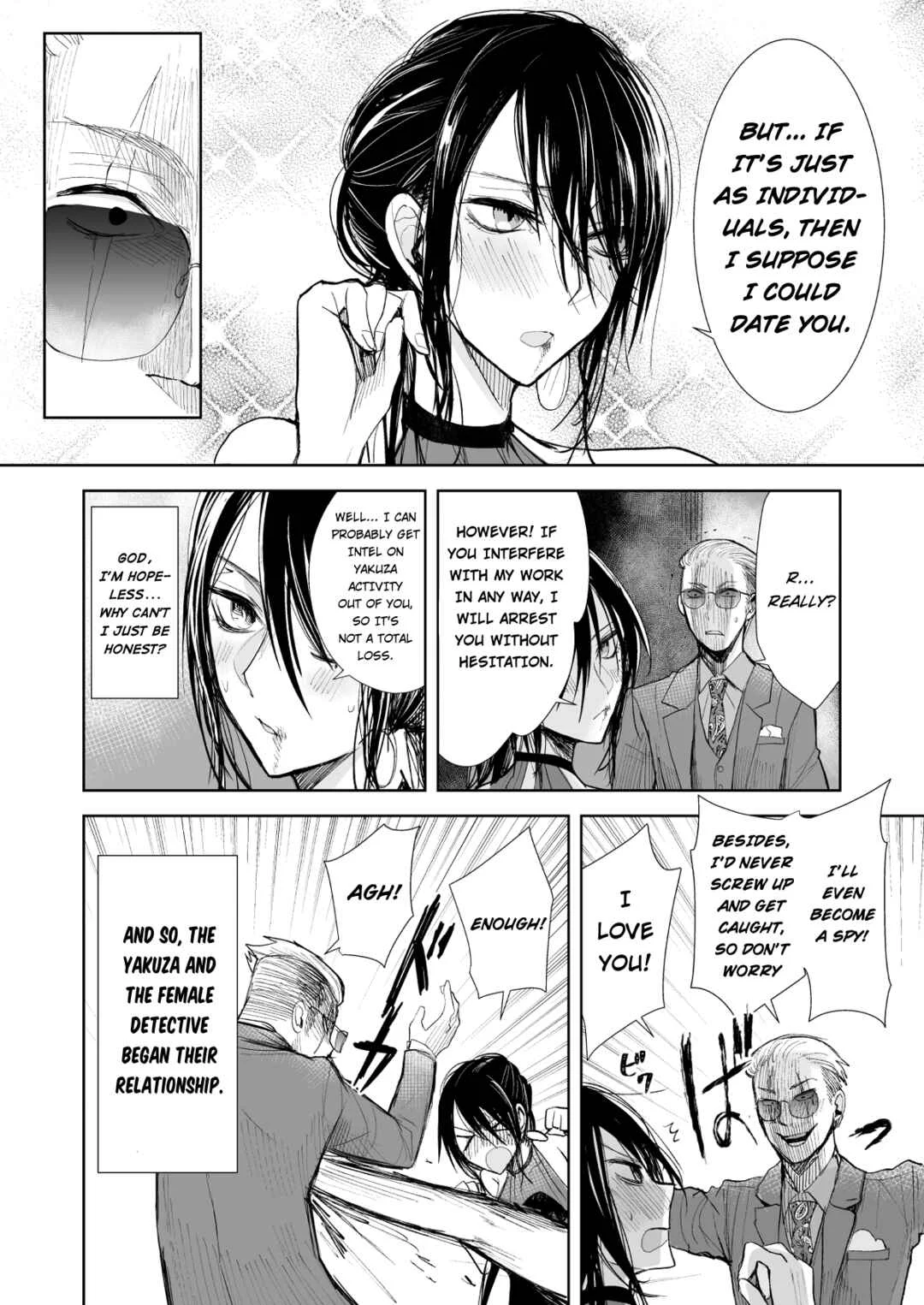 Yakuza to Metsuki no Warui Onna Keiji no Hanashi Chapter 5: Please, Go Out With Me - Page 9