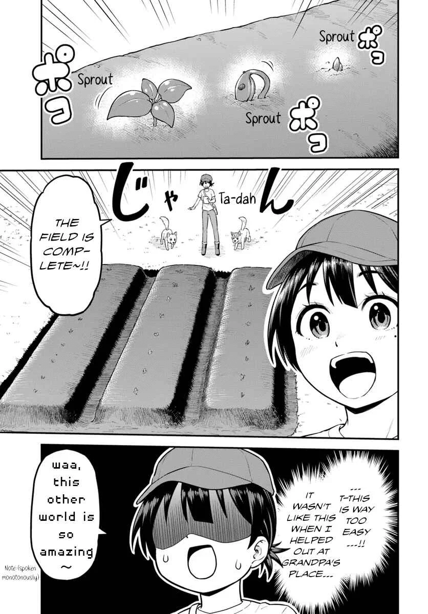 Yama, Kaimashita ~Isekai Gurashi mo Warukunai~ Chapter 4: Let's make a field - Page 8