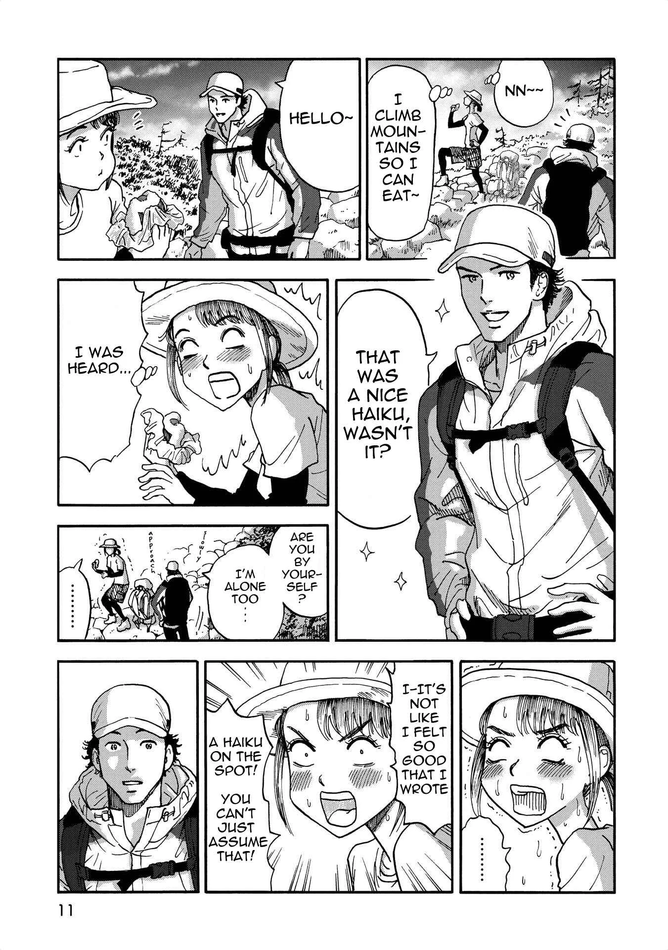 Yama to Shokuyoku to Watashi Chapter 1: Mountaintop Onigiri - Page 8