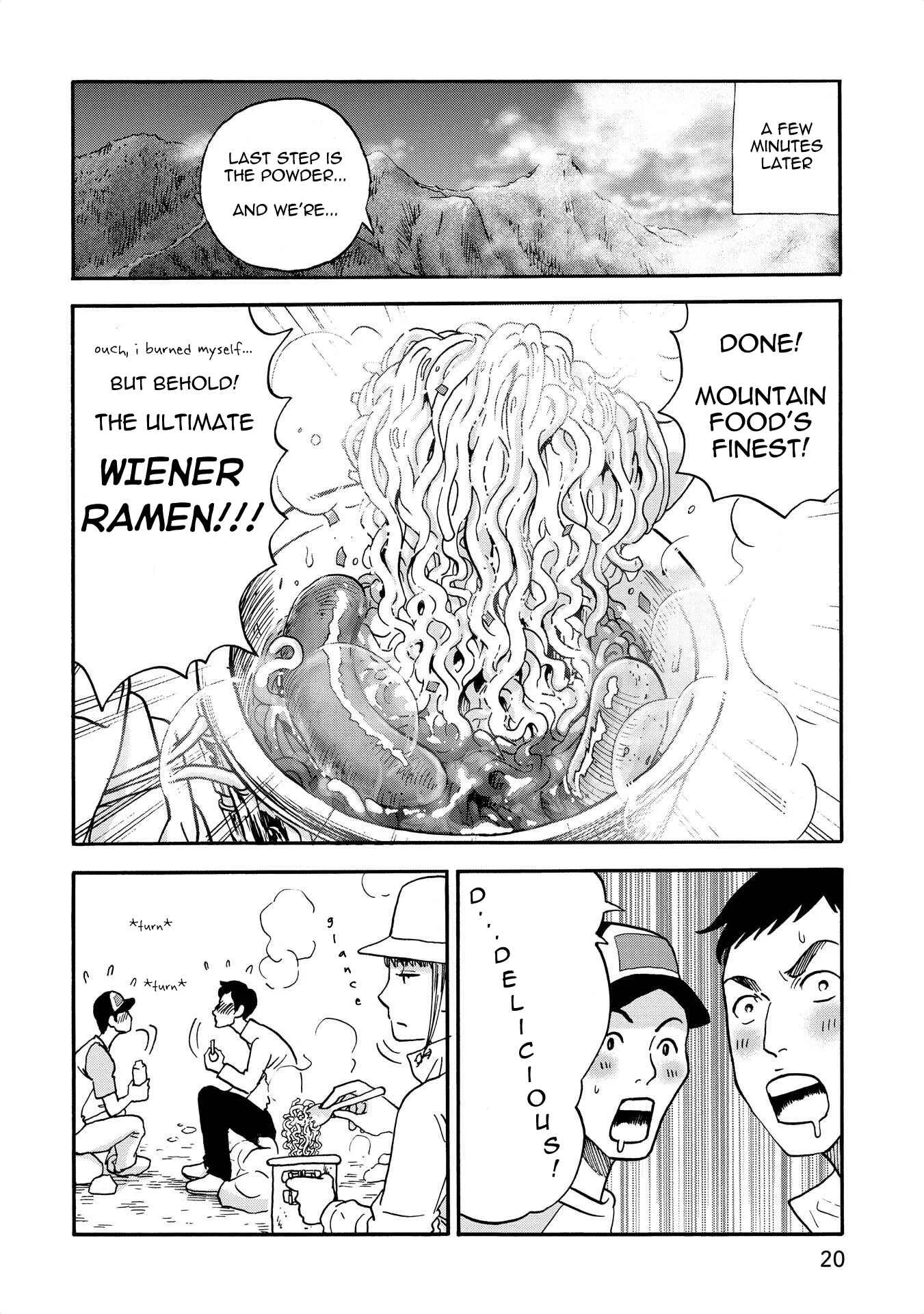 Yama to Shokuyoku to Watashi Chapter 2: Coveted Wiener Ramen - Page 7