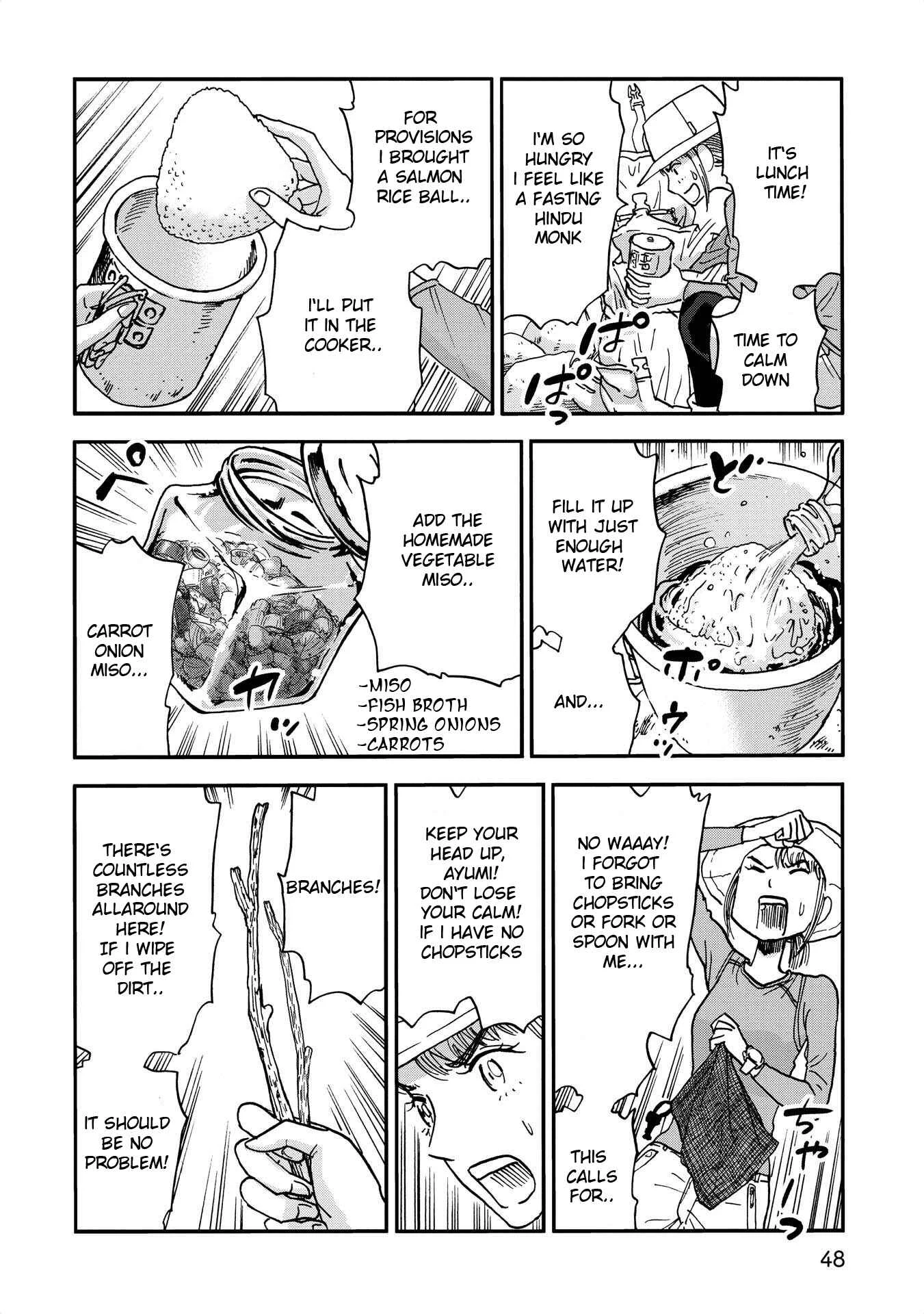 Yama to Shokuyoku to Watashi Chapter 5: Miso Salmon Stew of Perseverance - Page 5