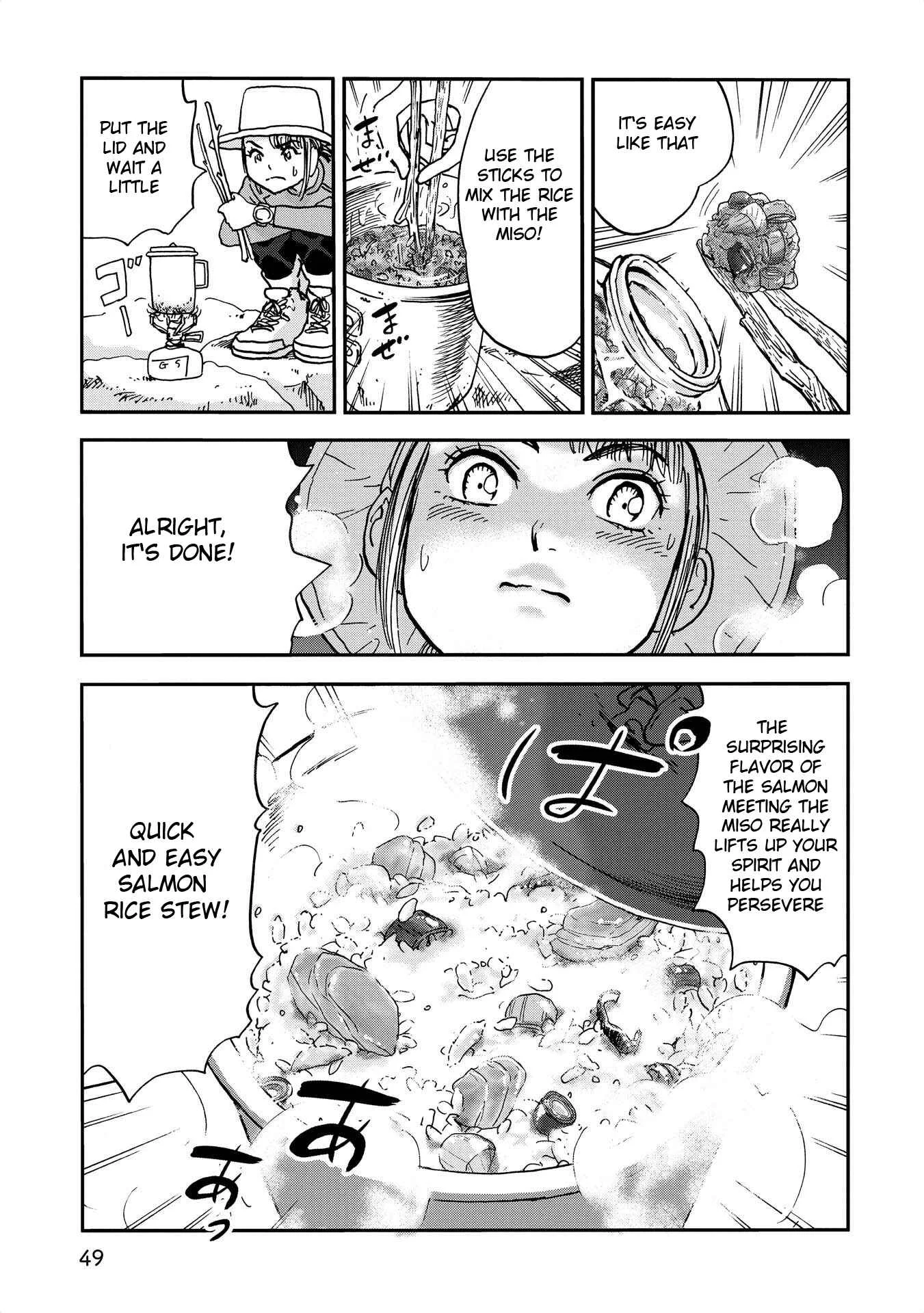 Yama to Shokuyoku to Watashi Chapter 5: Miso Salmon Stew of Perseverance - Page 6