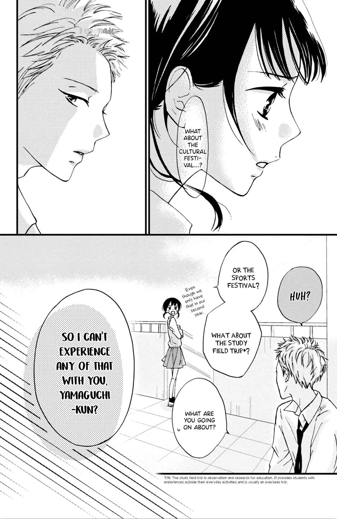 Yamaguchi-kun wa Warukunai Chapter 3 - Page 28