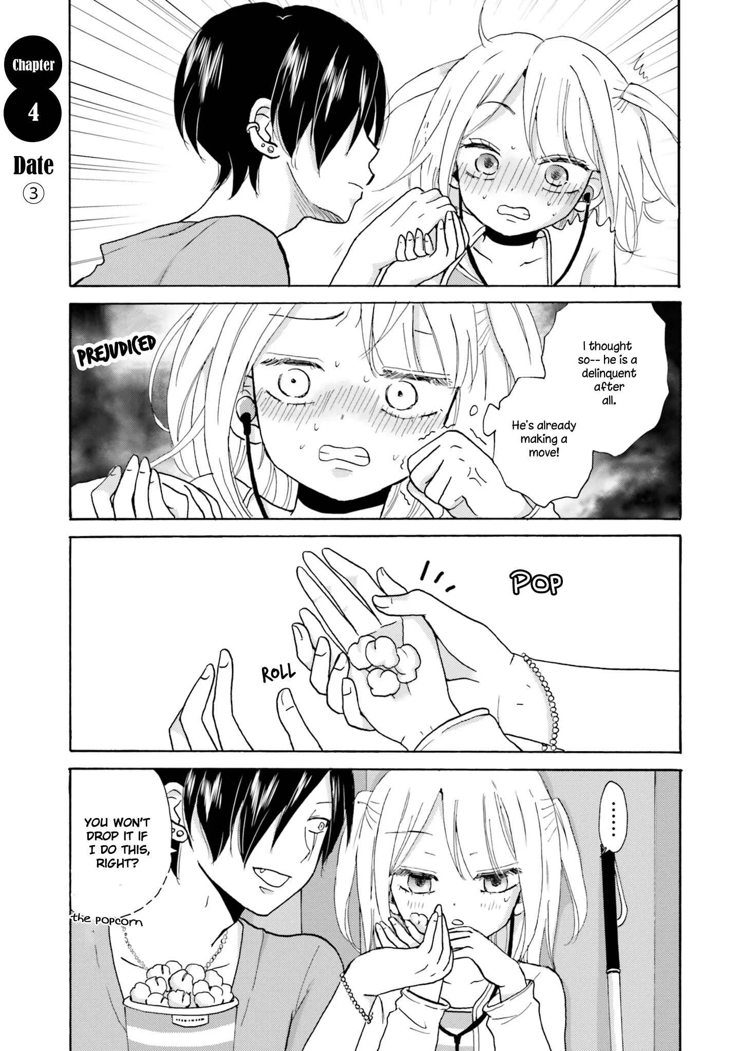 Yankee-kun to Hakujou Girl Chapter 4: Date ③ - Page 2