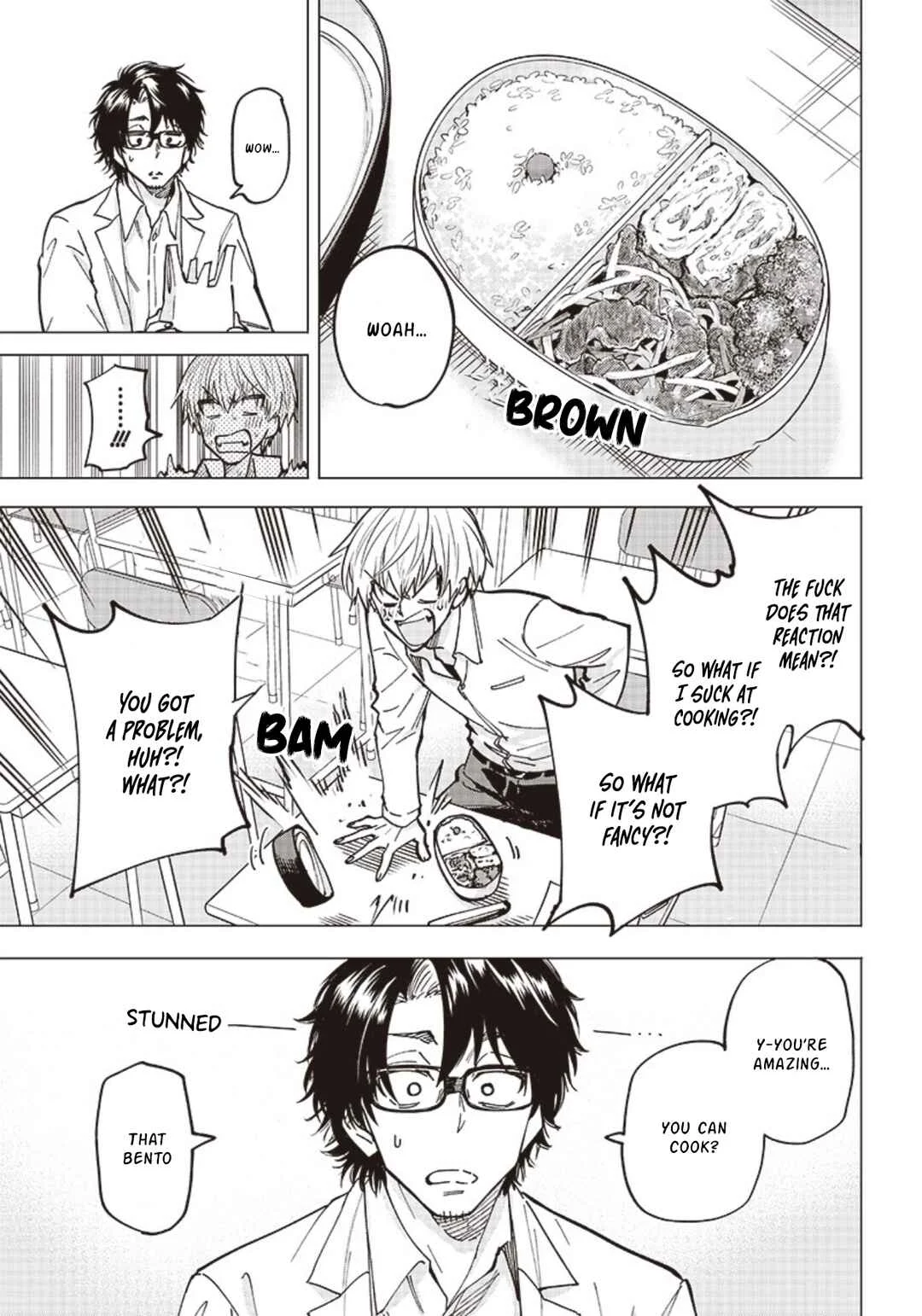 Yankee-kun to Kagaku Gohan Chapter 1: 1st Period: Water-bath Cooked Omurice - Page 25