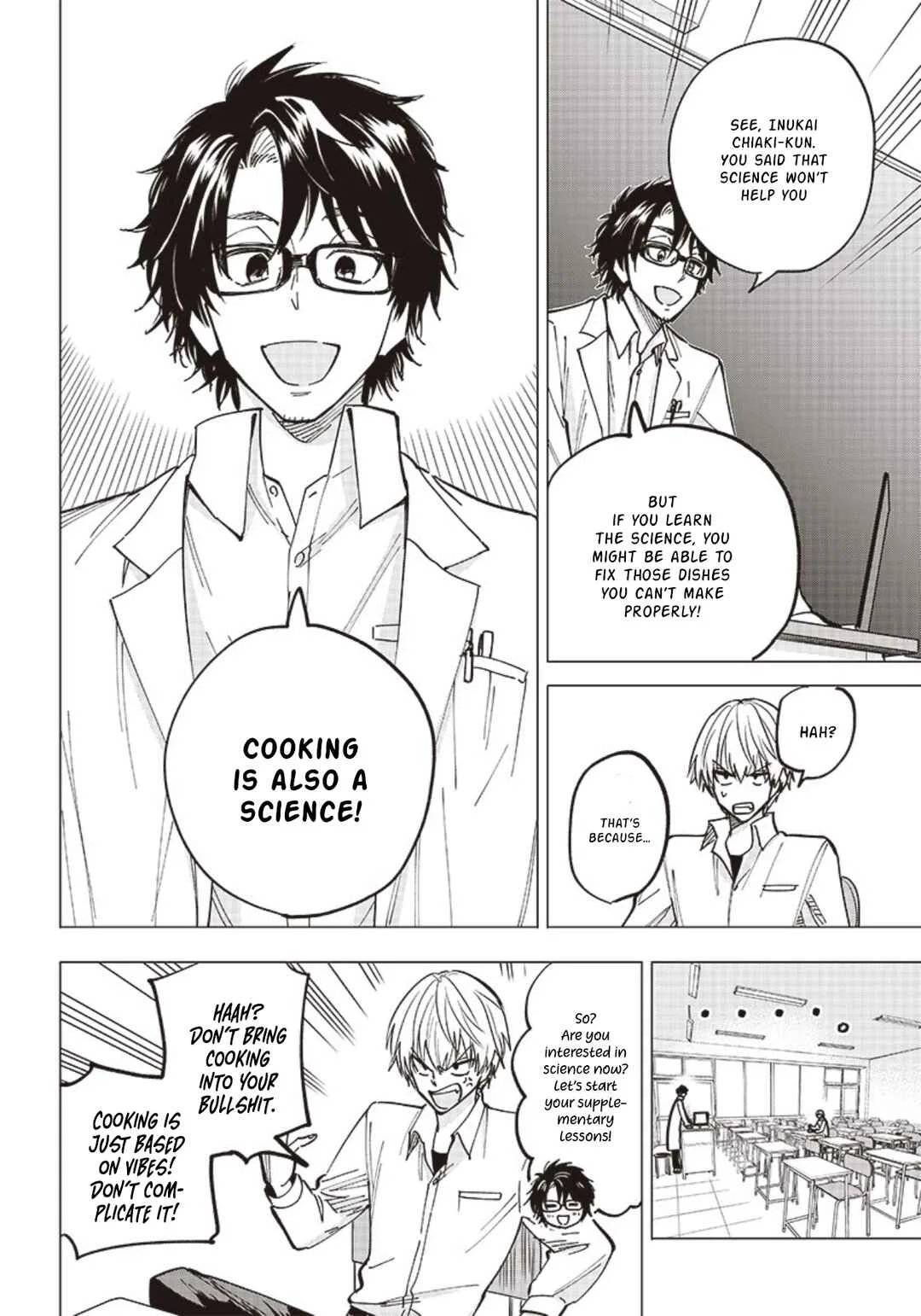 Yankee-kun to Kagaku Gohan Chapter 1: 1st Period: Water-bath Cooked Omurice - Page 30