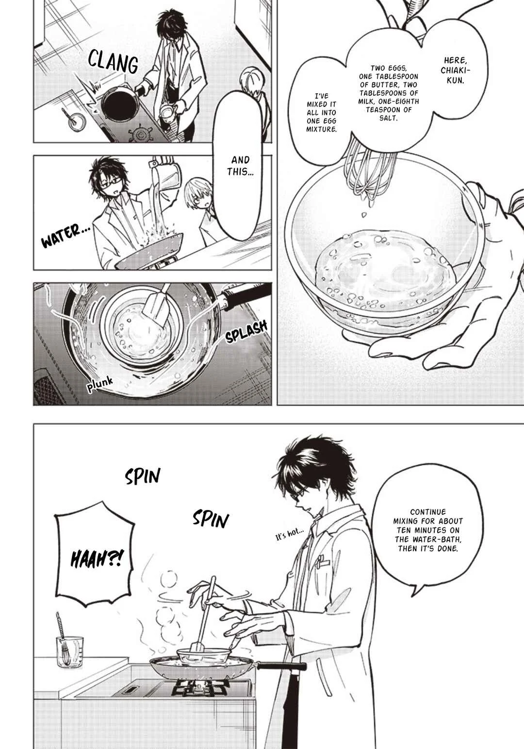 Yankee-kun to Kagaku Gohan Chapter 1: 1st Period: Water-bath Cooked Omurice - Page 40