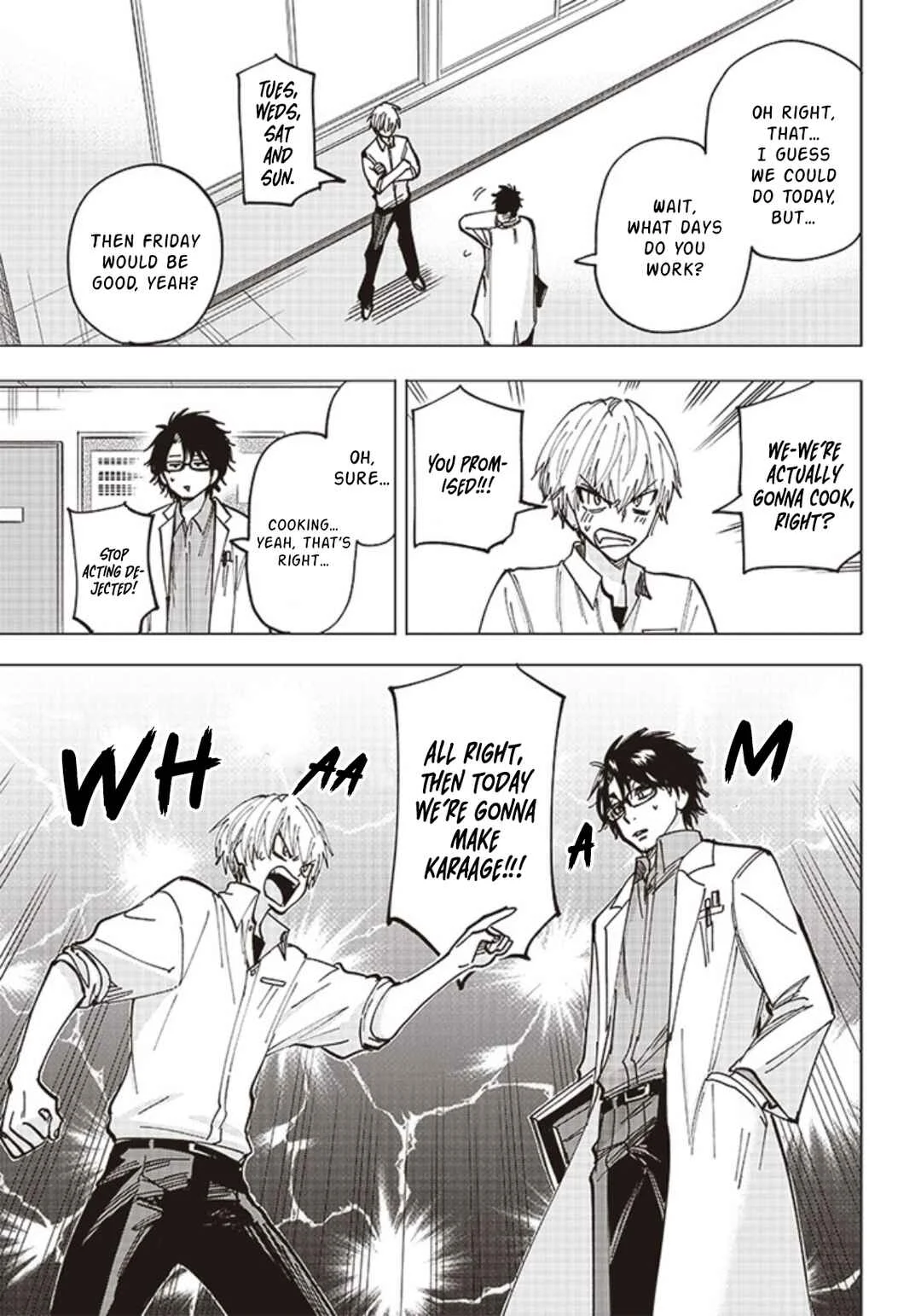 Yankee-kun to Kagaku Gohan Chapter 2: 2nd Period: Karaage fried from cold oil - Page 11