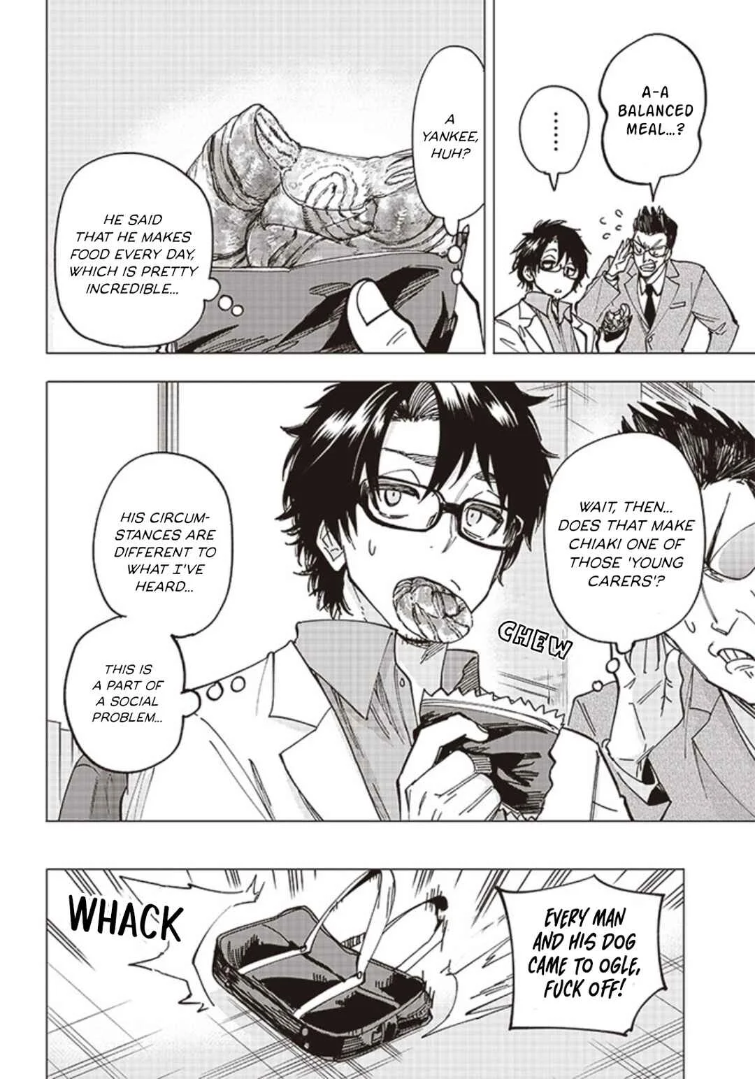 Yankee-kun to Kagaku Gohan Chapter 2: 2nd Period: Karaage fried from cold oil - Page 16