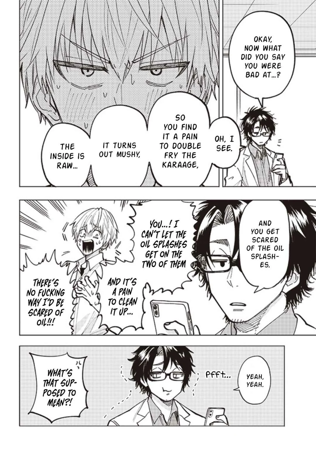 Yankee-kun to Kagaku Gohan Chapter 2: 2nd Period: Karaage fried from cold oil - Page 18