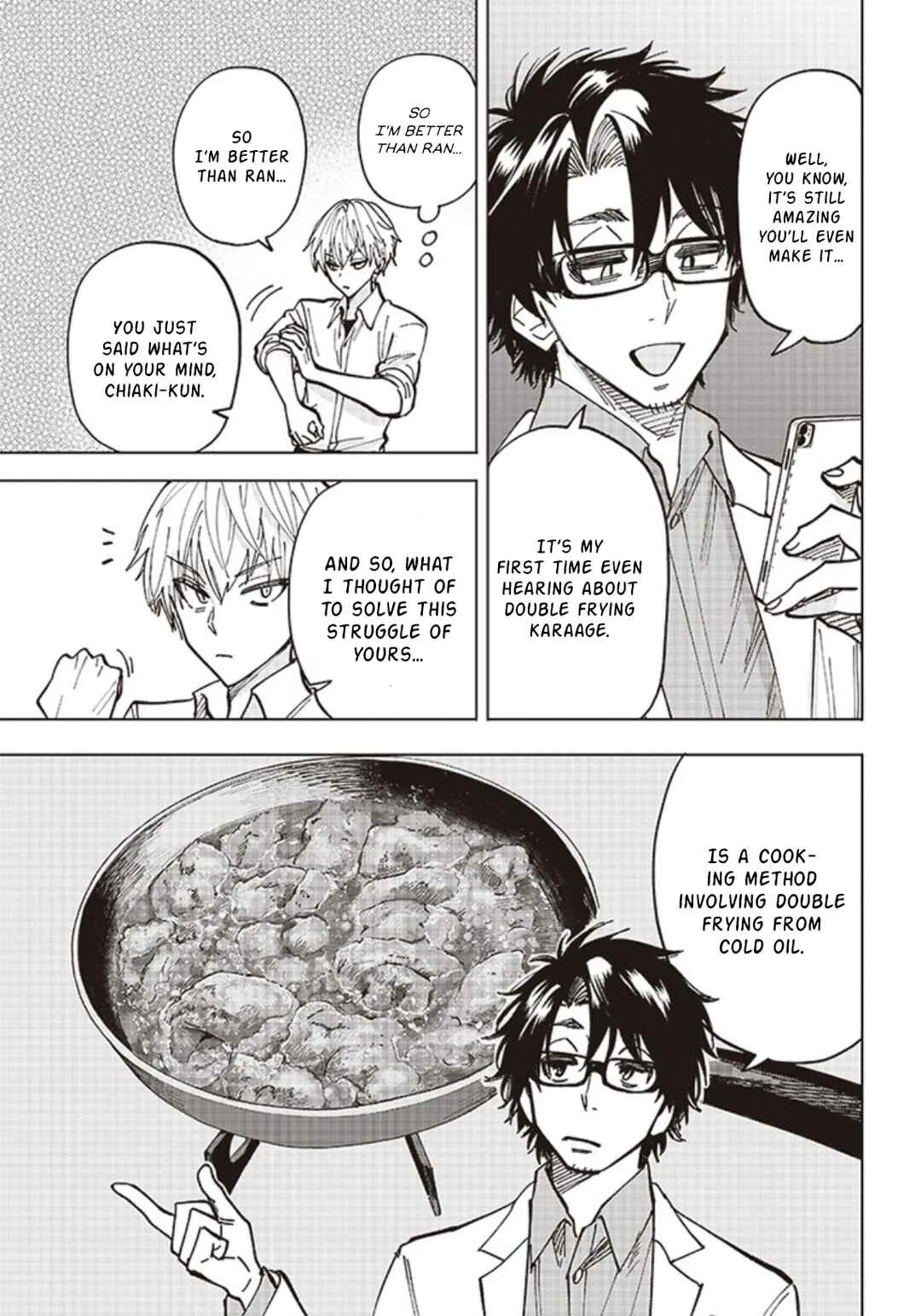 Yankee-kun to Kagaku Gohan Chapter 2: 2nd Period: Karaage fried from cold oil - Page 19