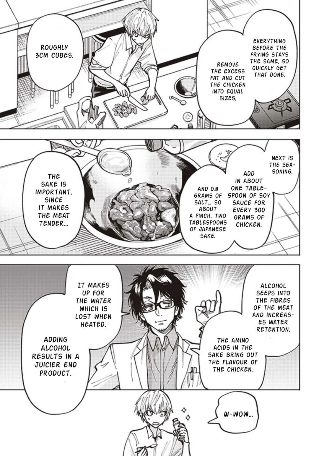 Yankee-kun to Kagaku Gohan Chapter 2: 2nd Period: Karaage fried from cold oil - Page 21