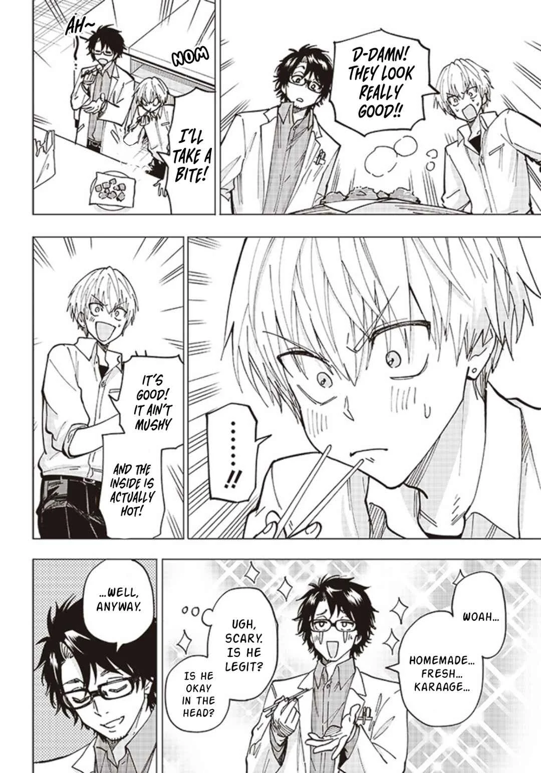 Yankee-kun to Kagaku Gohan Chapter 2: 2nd Period: Karaage fried from cold oil - Page 30